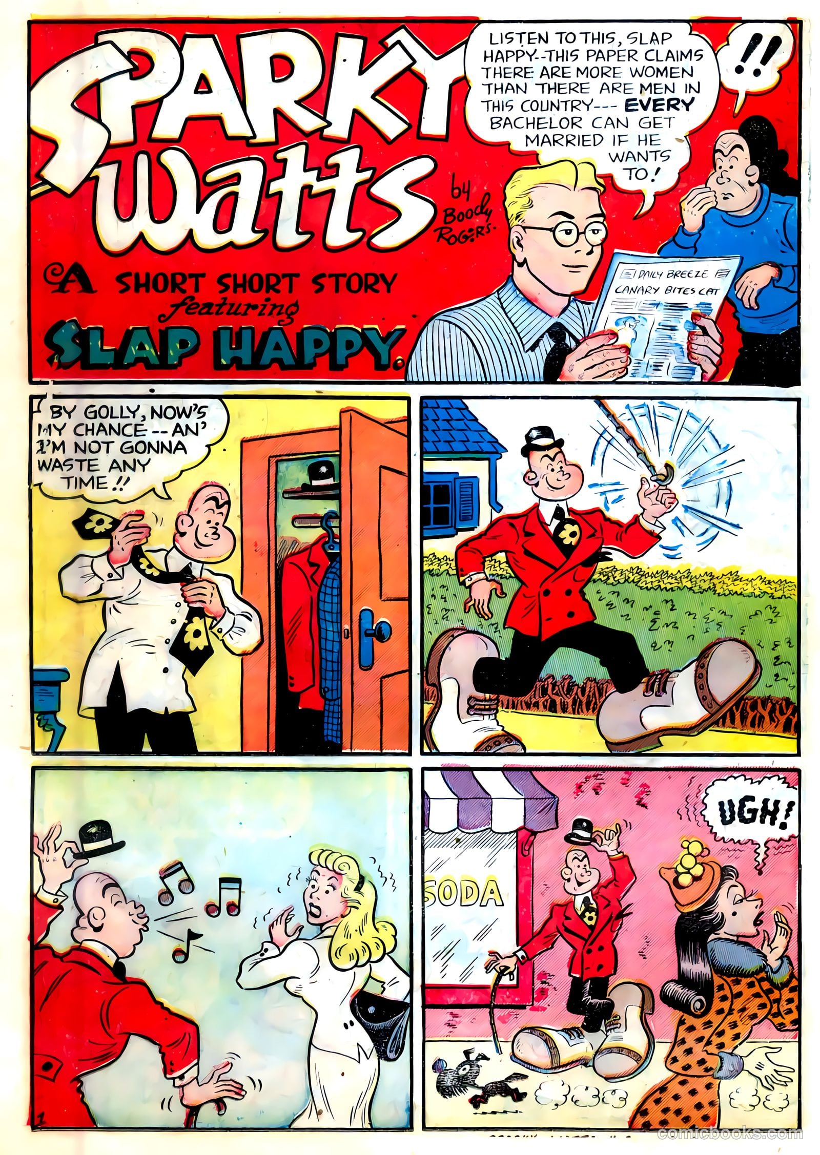 Sparky Watts #9 (1949) — page 24 of 36