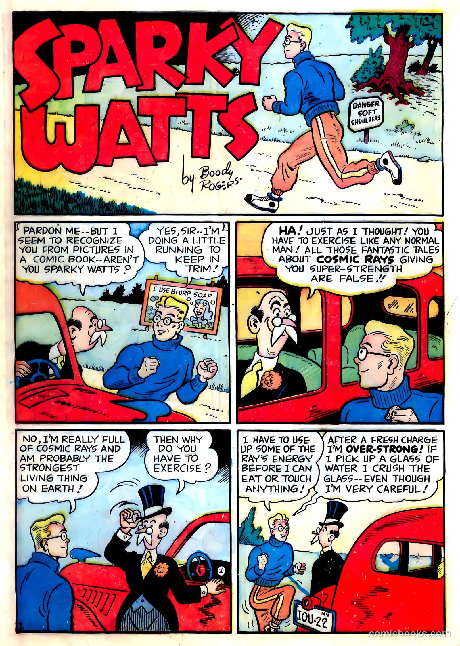 Sparky Watts #9 (1949) — page 28 of 36
