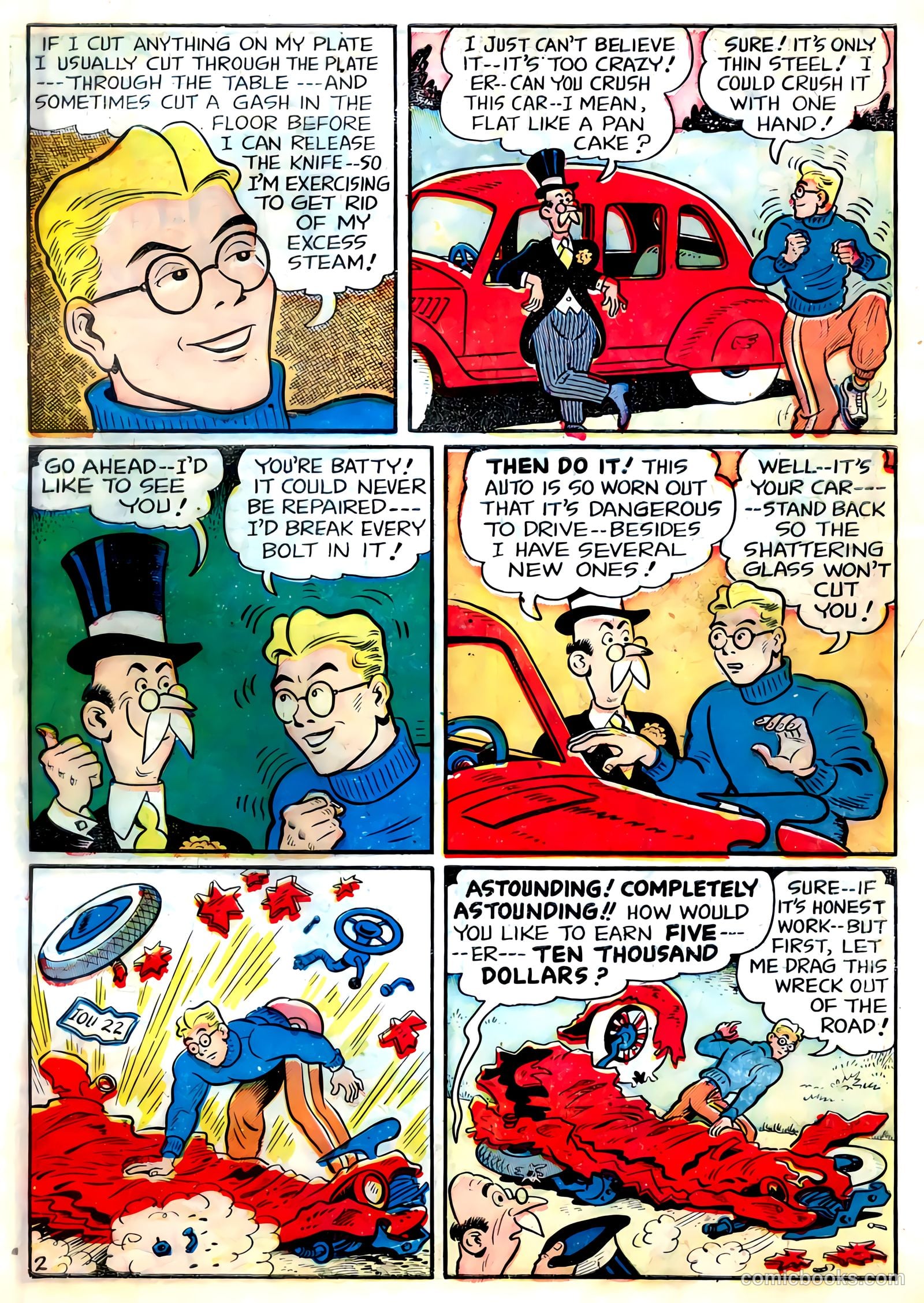 Sparky Watts #9 (1949) — page 29 of 36