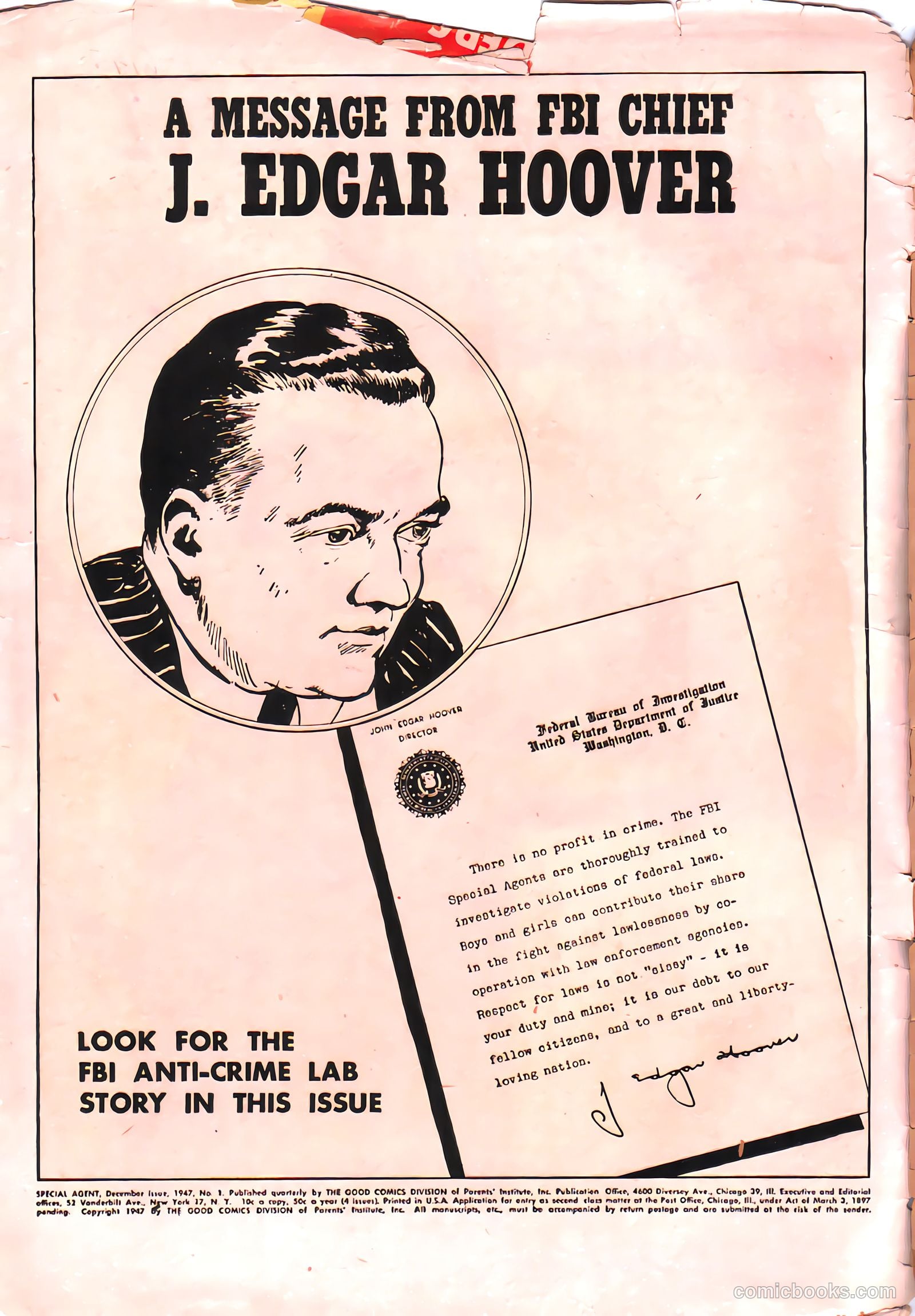 Special Agent #1 (1947) — page 2 of 37