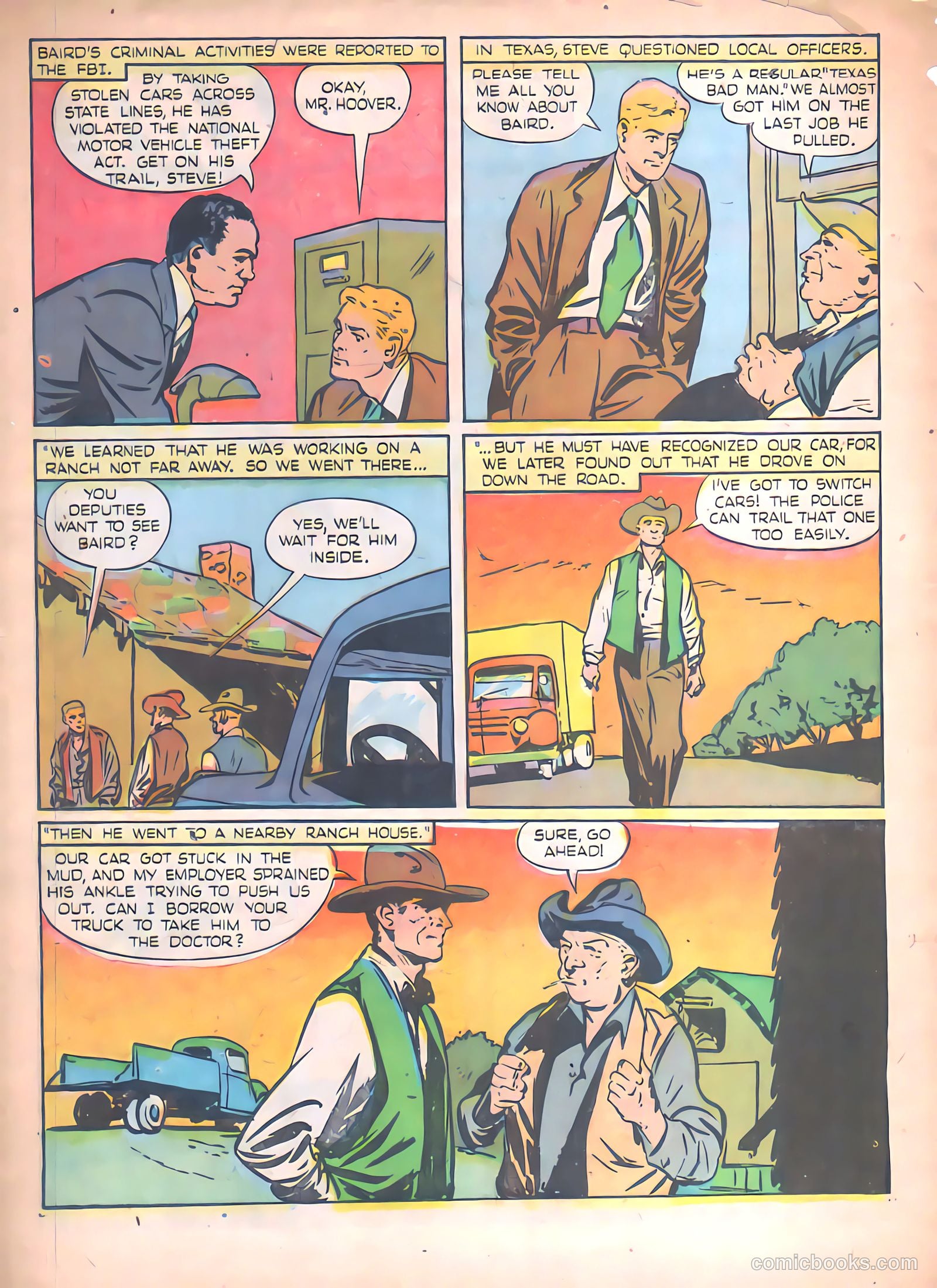 Special Agent #1 (1947) — page 16 of 37