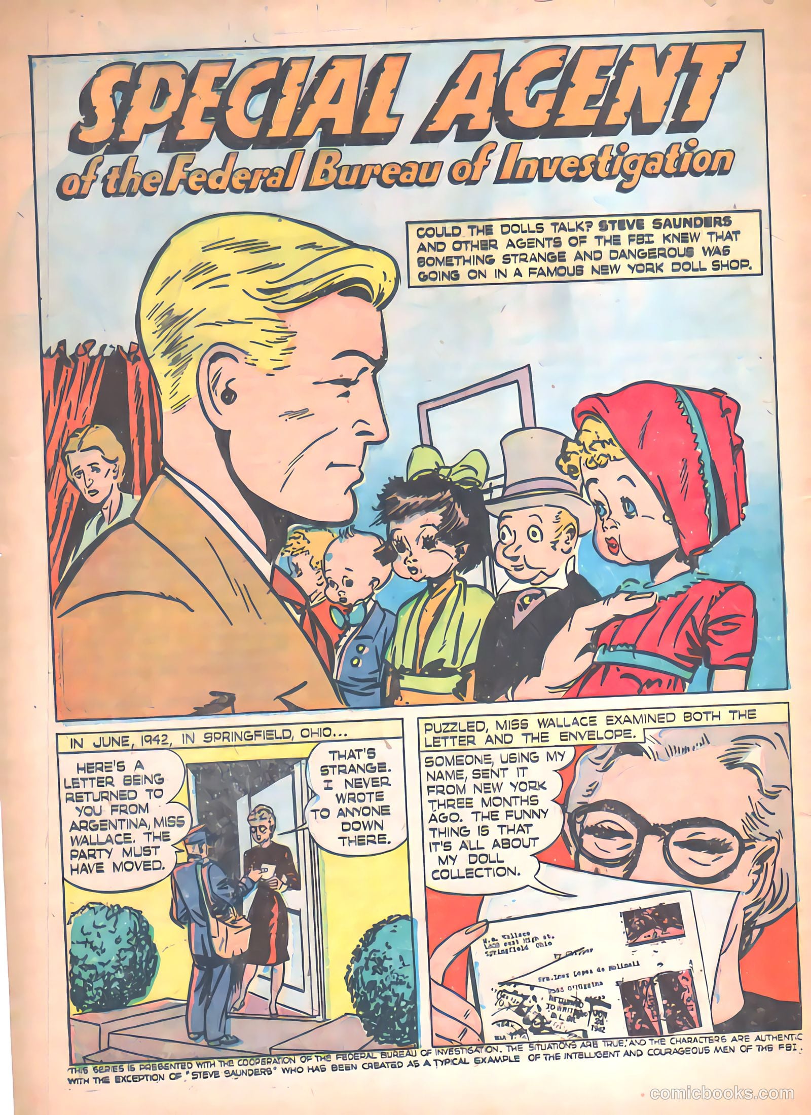 Special Agent #1 (1947) — page 22 of 37