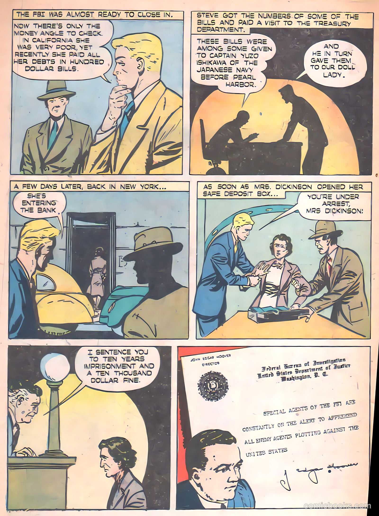 Special Agent #1 (1947) — page 26 of 37