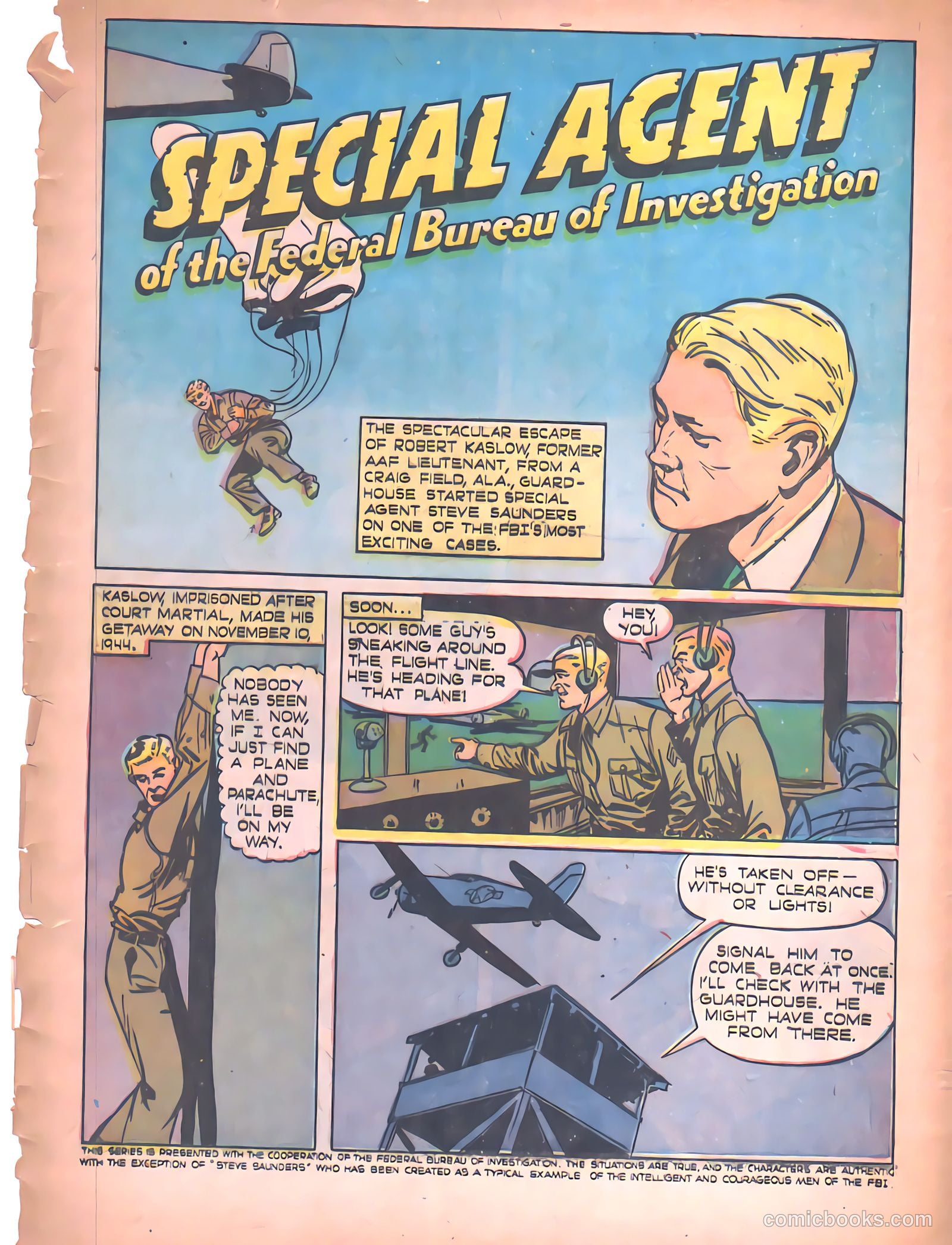 Special Agent #1 (1947) — page 31 of 37