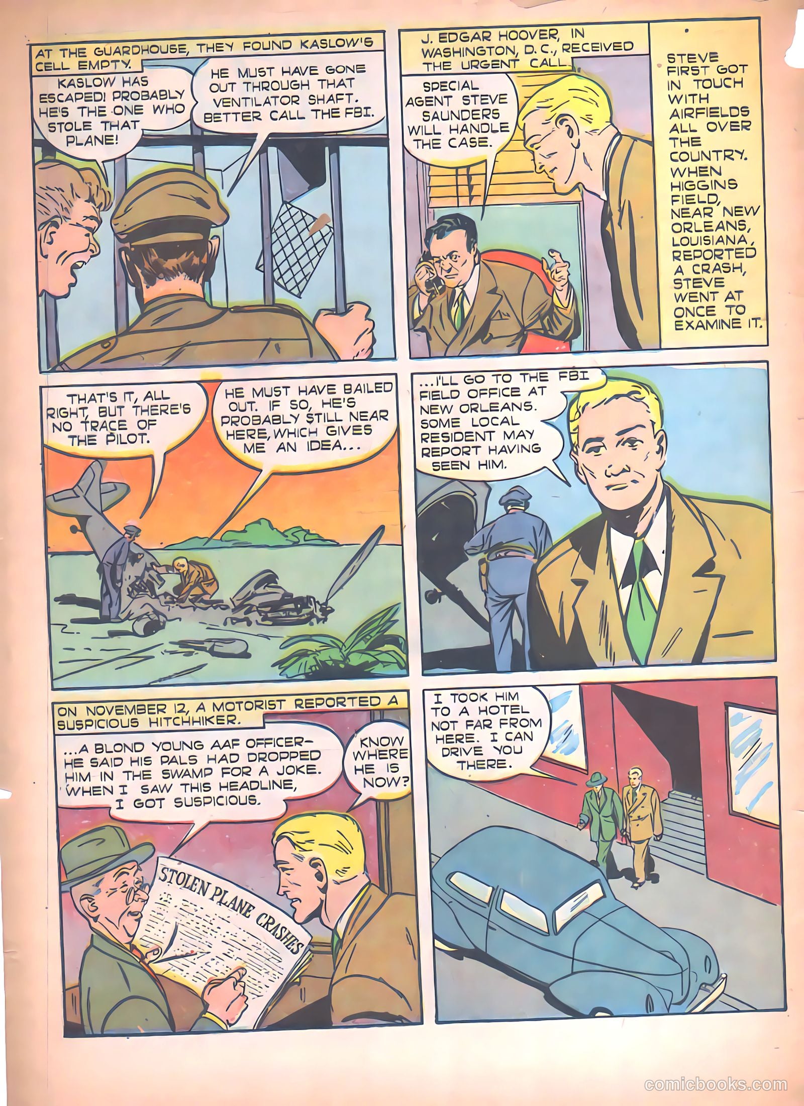 Special Agent #1 (1947) — page 32 of 37