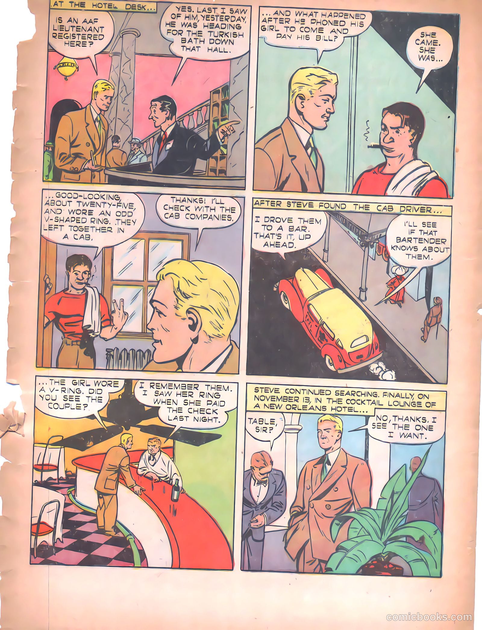 Special Agent #1 (1947) — page 33 of 37