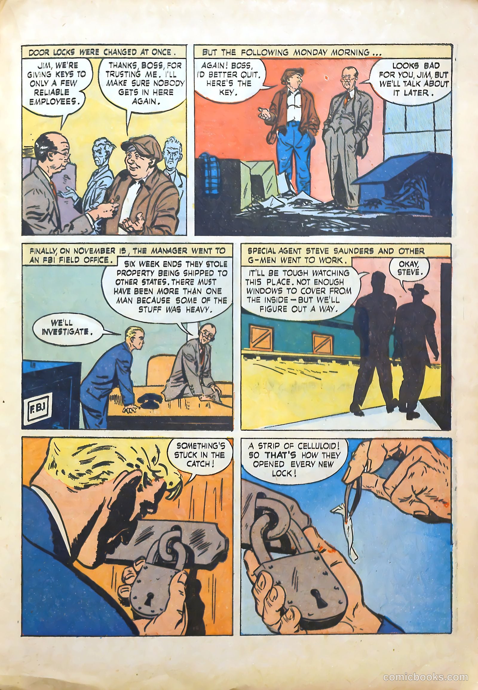 Special Agent #3 (1948) — page 21 of 36