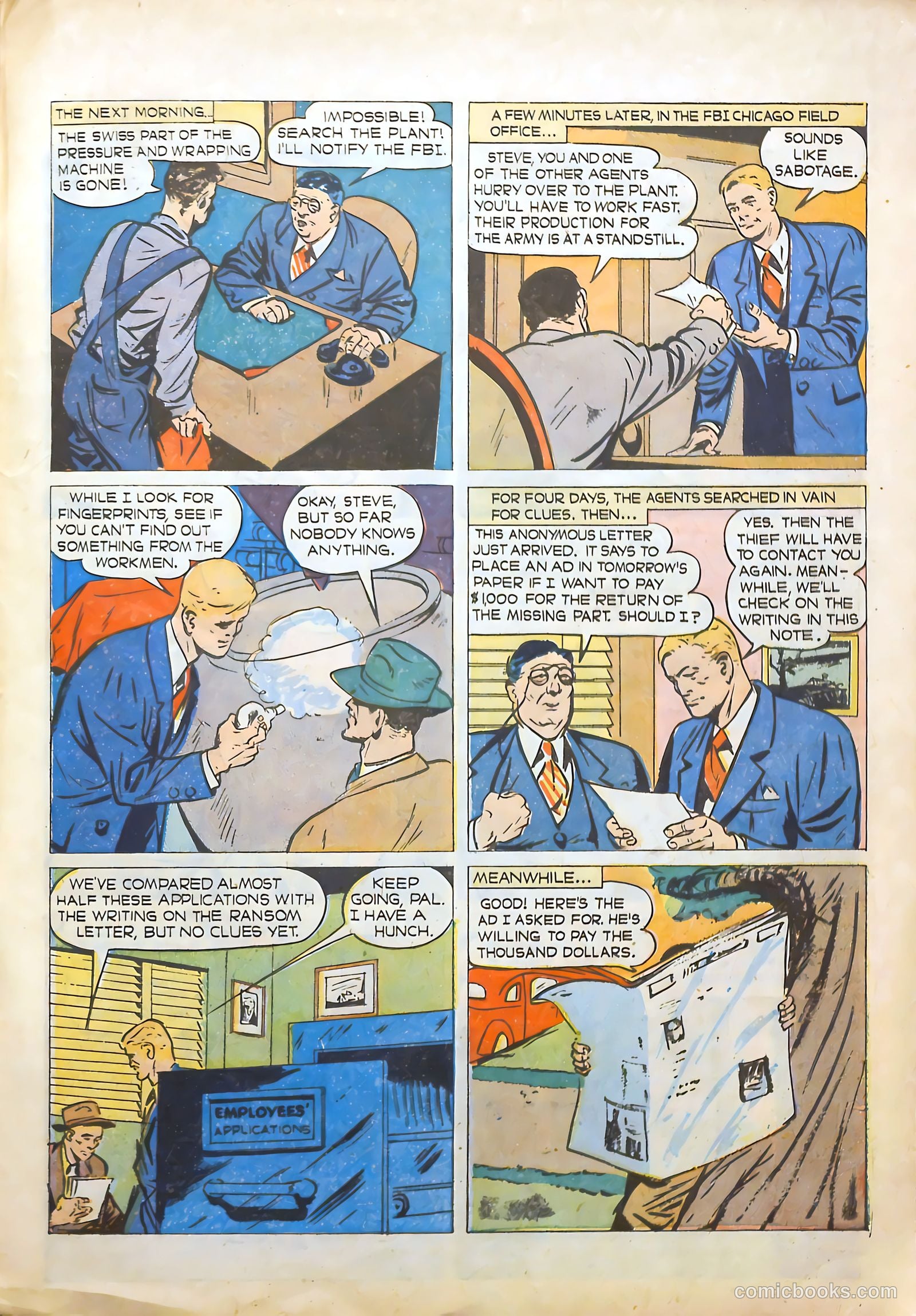 Special Agent #3 (1948) — page 27 of 36