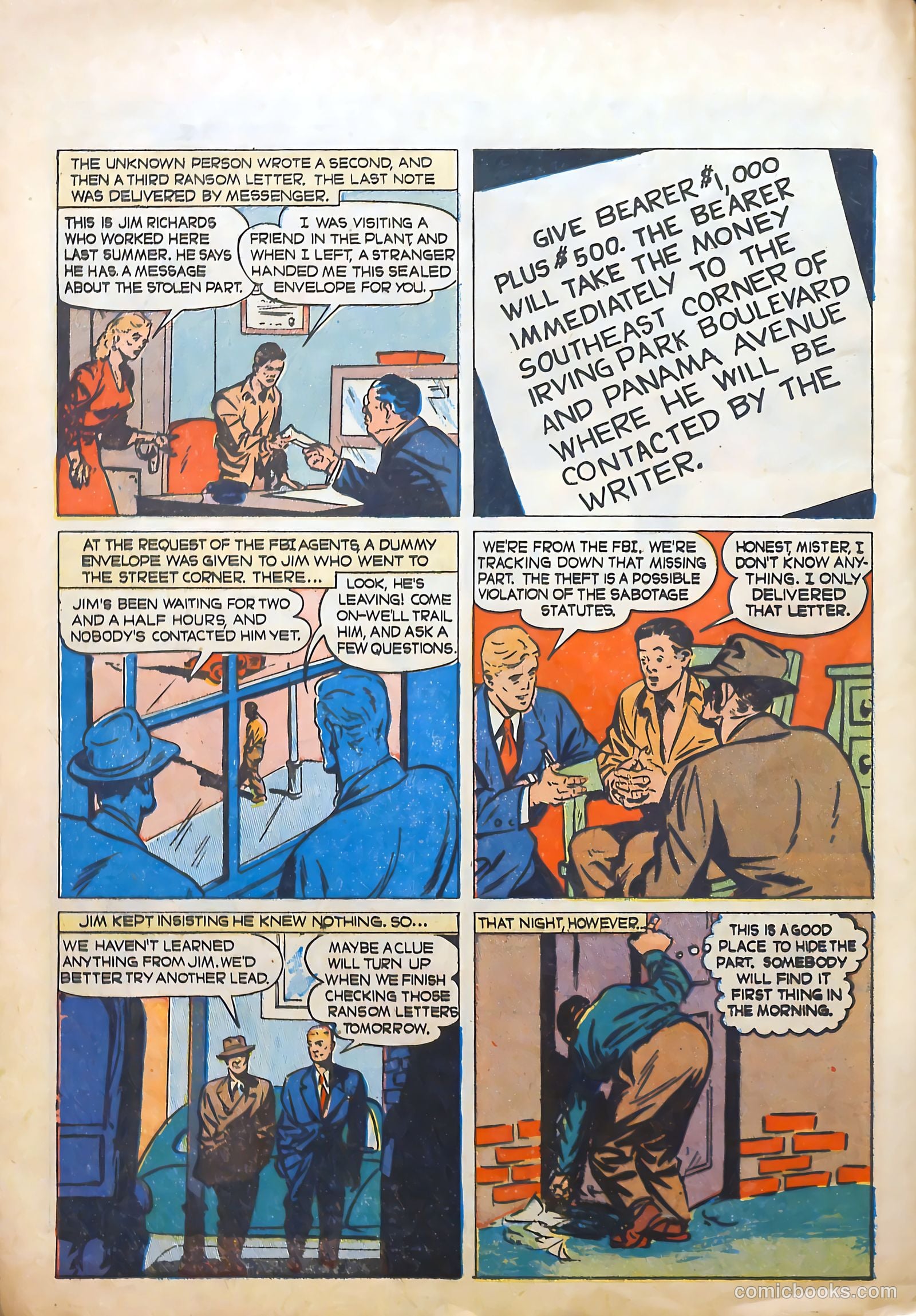 Special Agent #3 (1948) — page 28 of 36