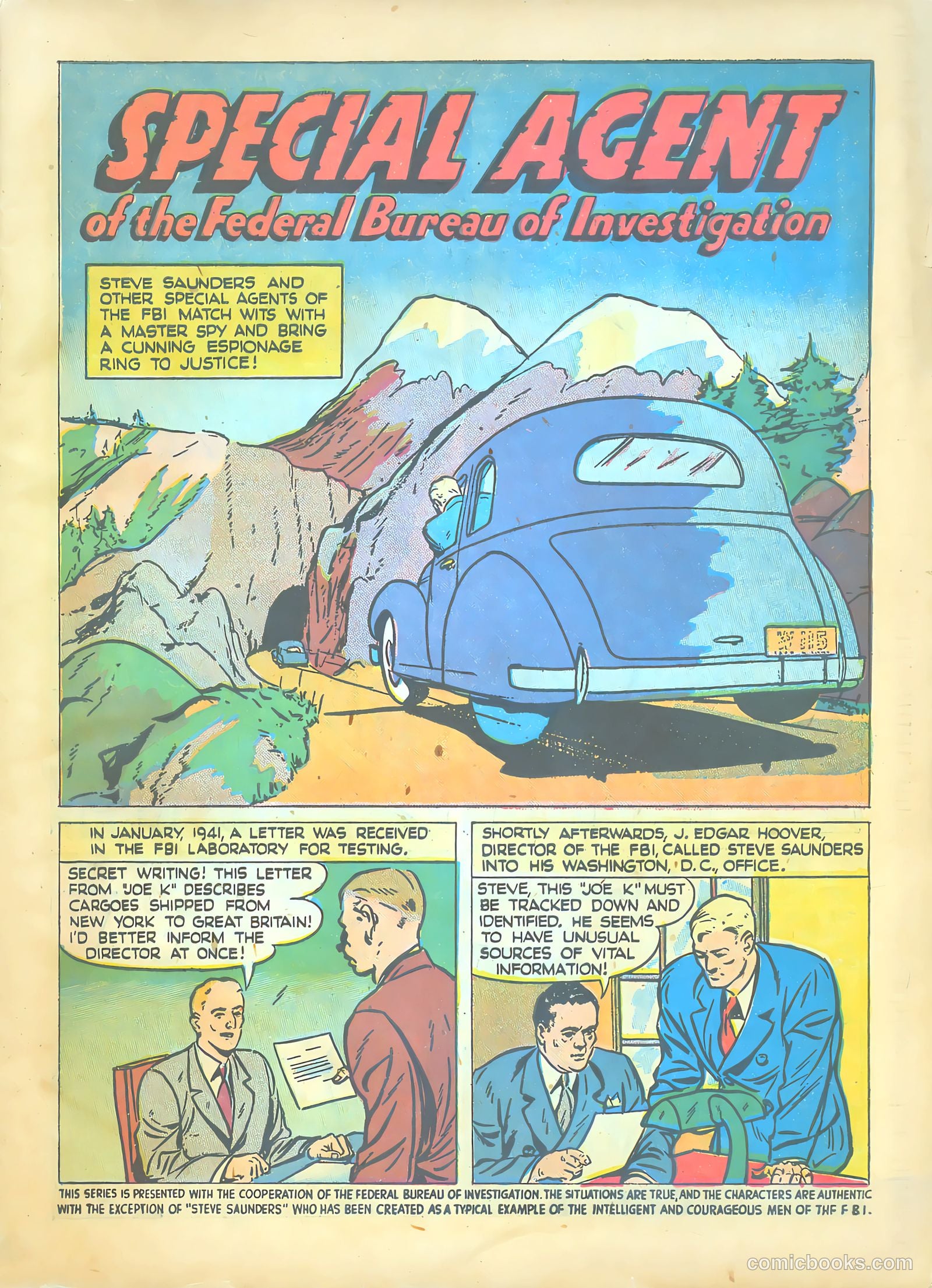 Special Agent #4 (1949) — page 3 of 35