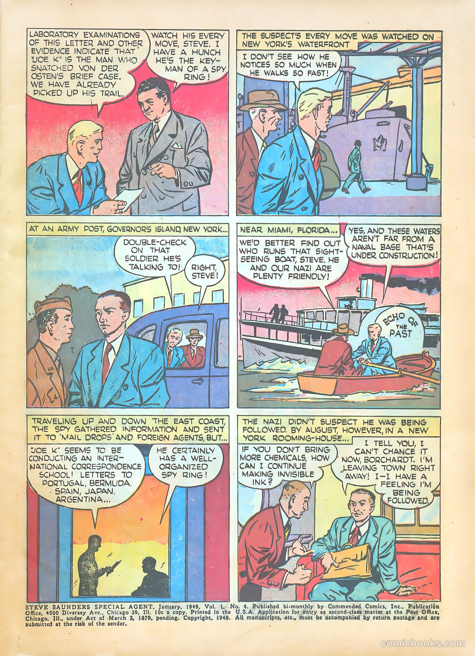 Special Agent #4 (1949) — page 5 of 35