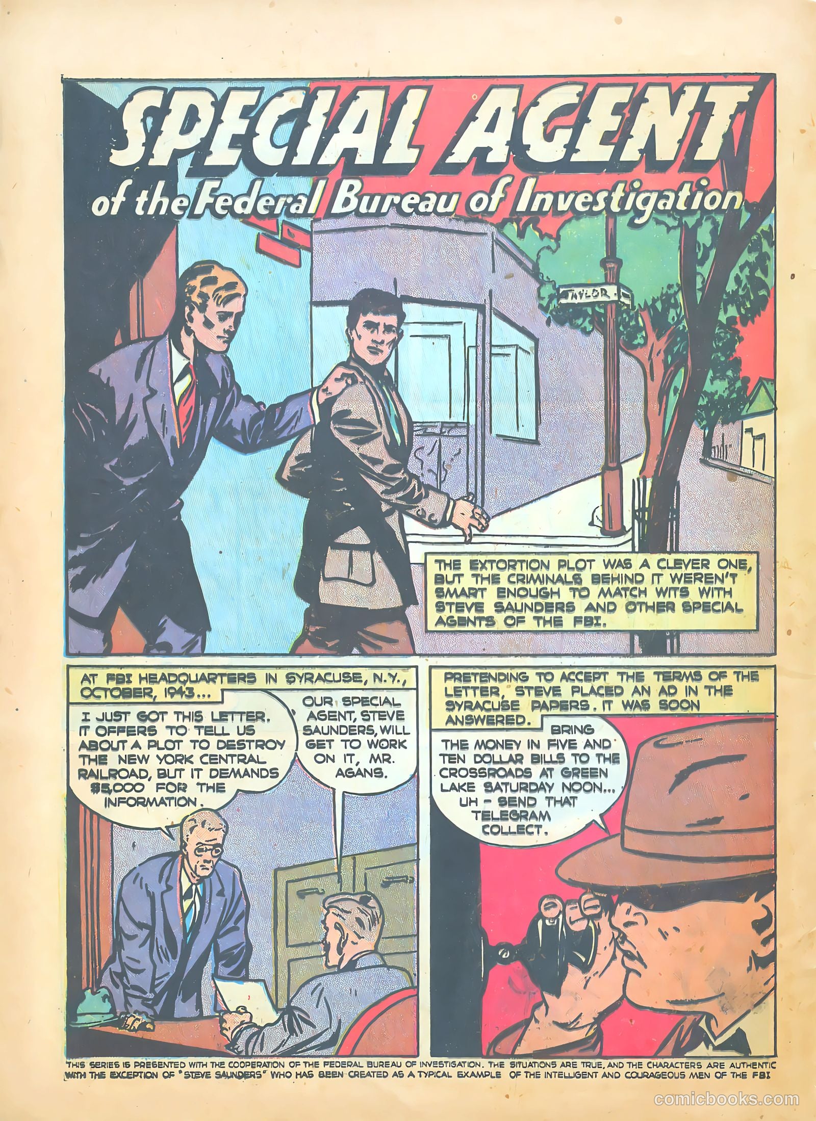 Special Agent #4 (1949) — page 8 of 35