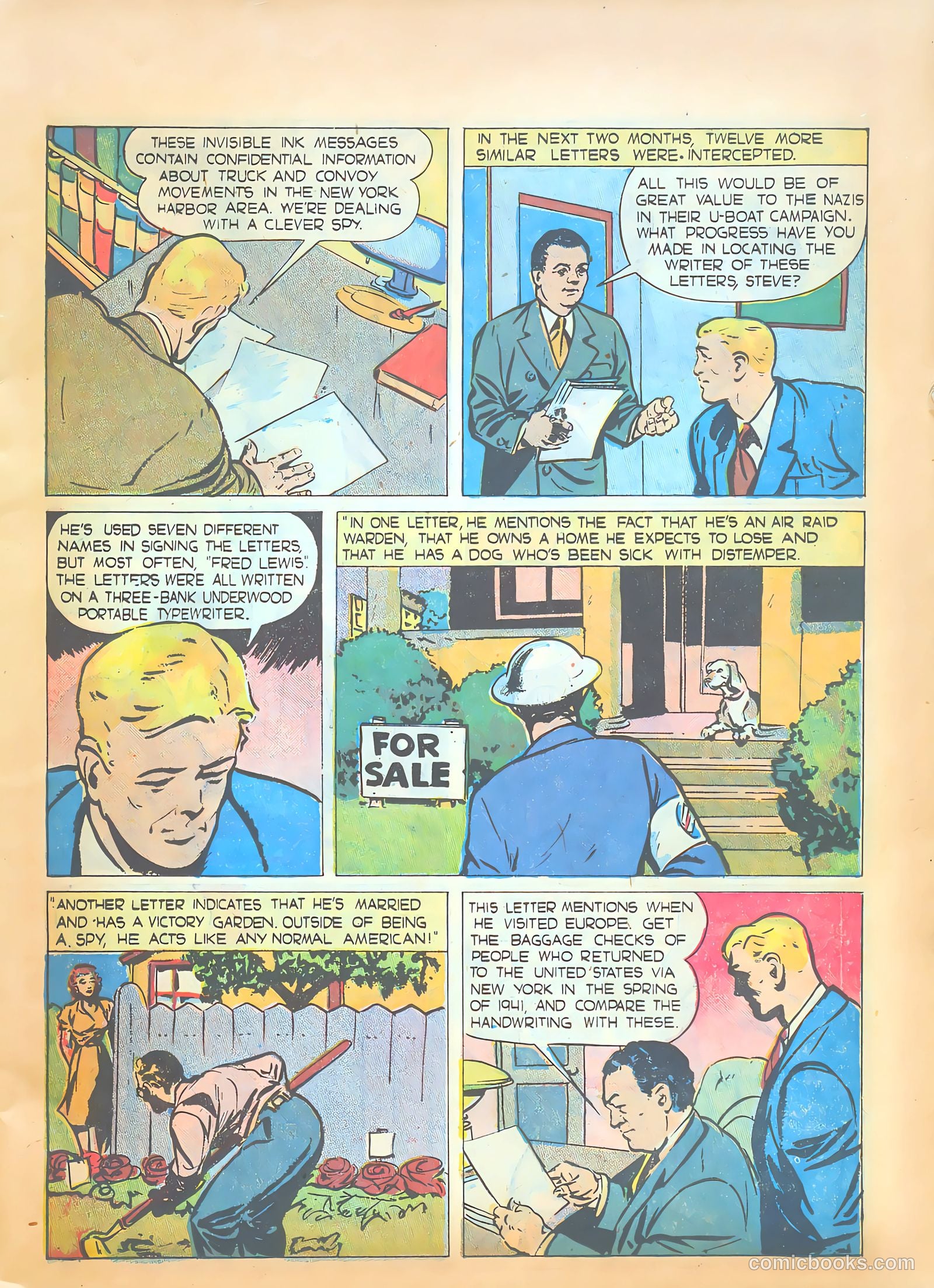 Special Agent #4 (1949) — page 15 of 35
