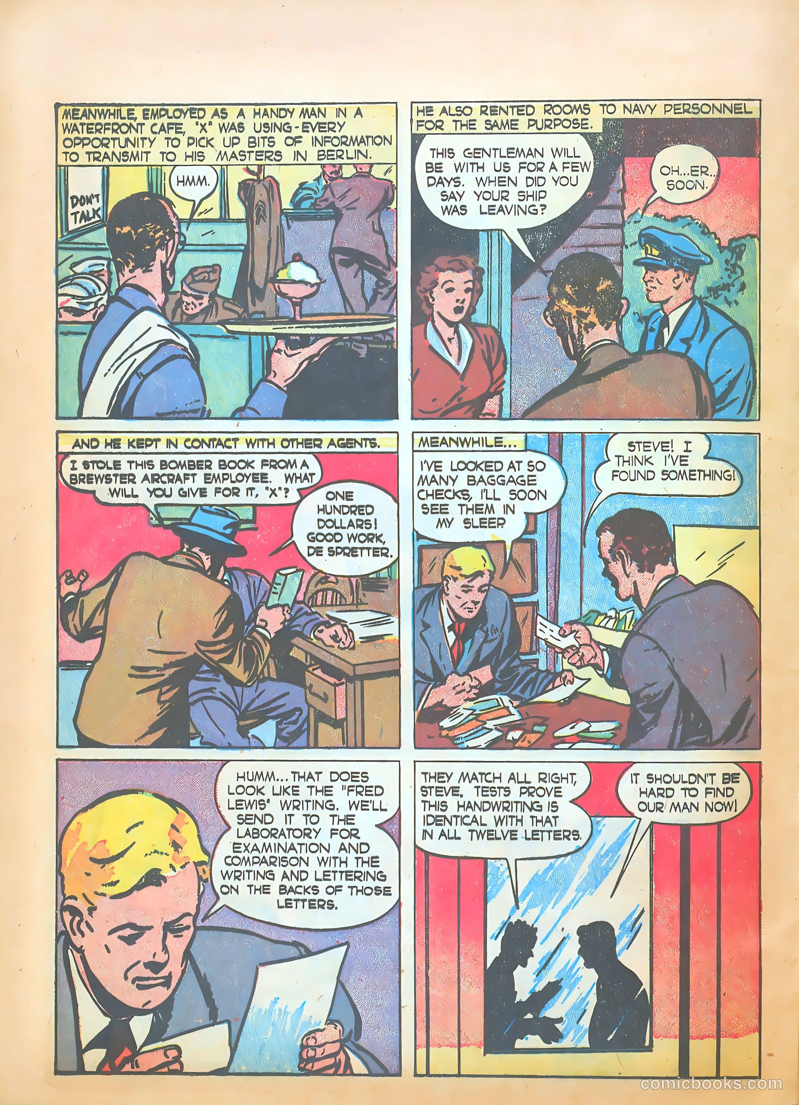 Special Agent #4 (1949) — page 16 of 35