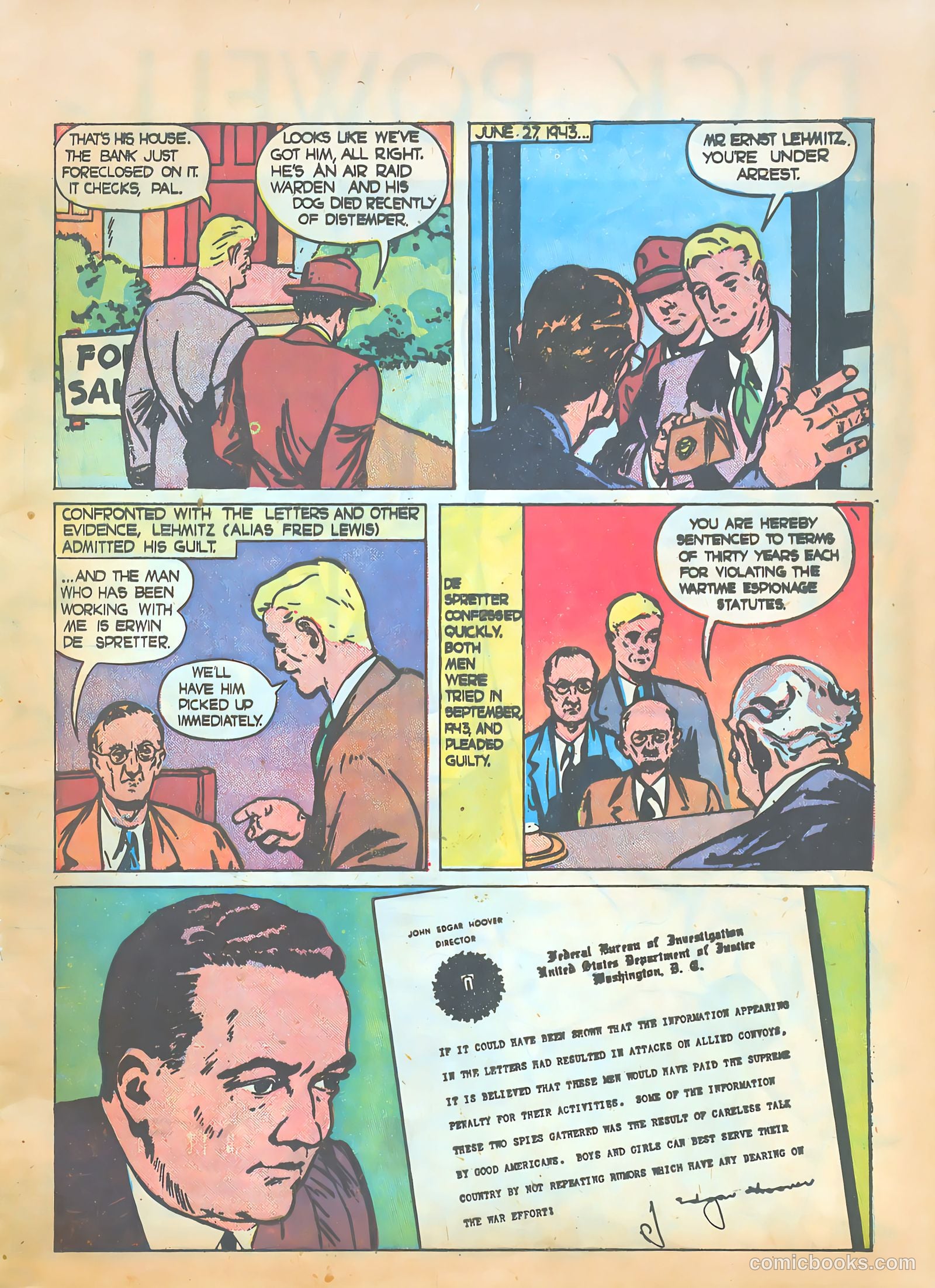 Special Agent #4 (1949) — page 17 of 35