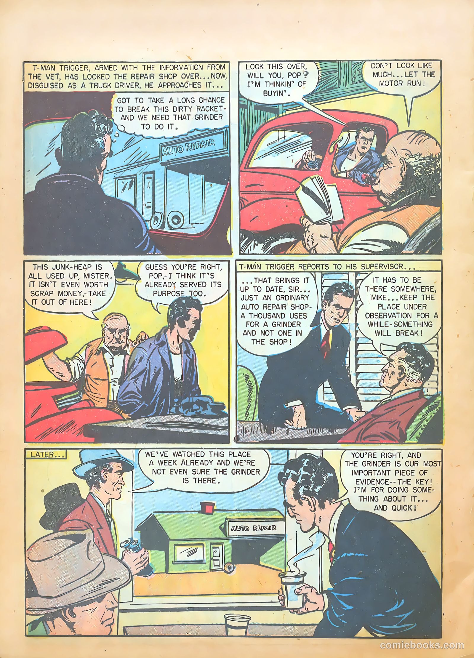 Special Agent #4 (1949) — page 23 of 35