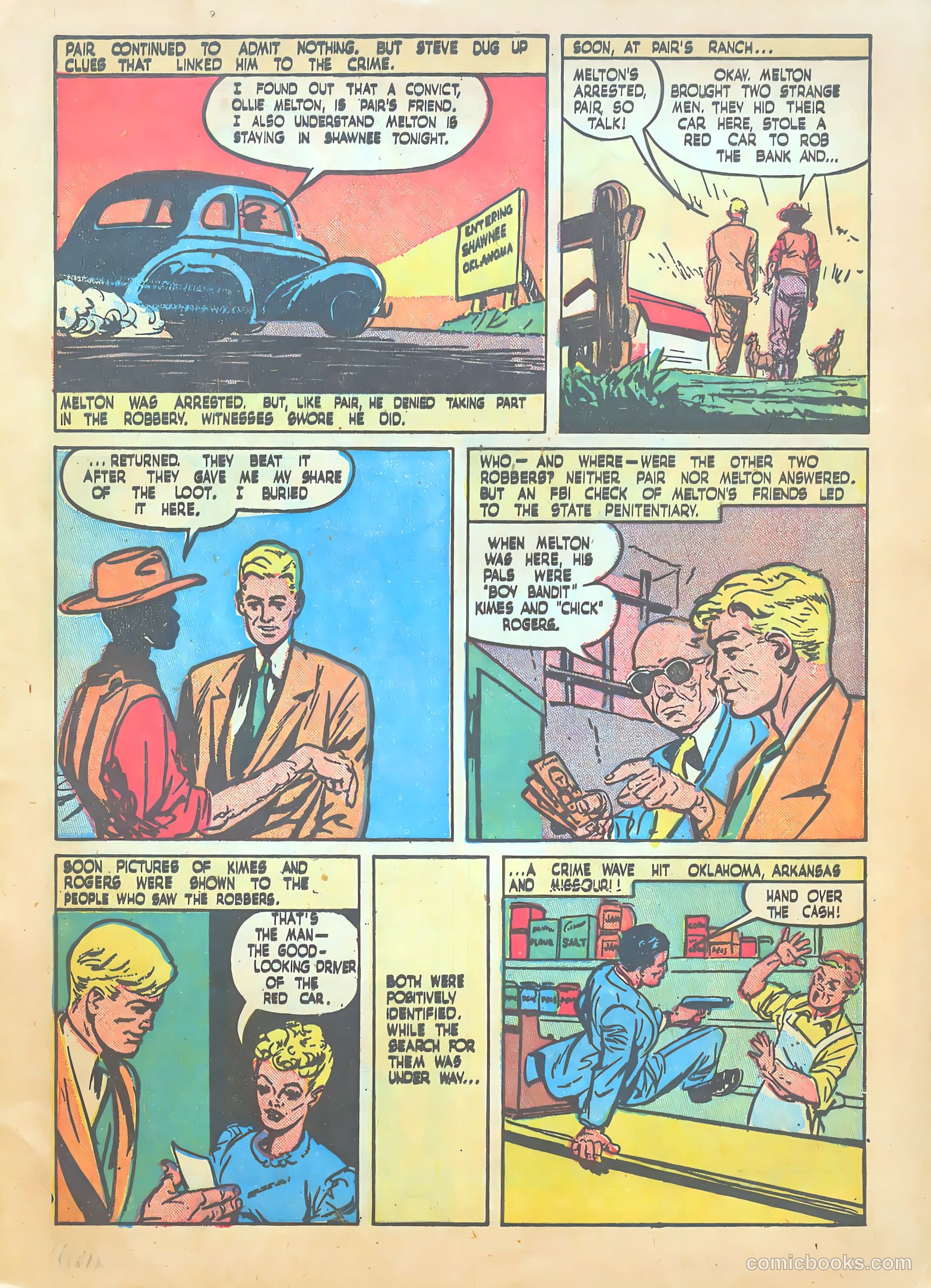 Special Agent #4 (1949) — page 32 of 35