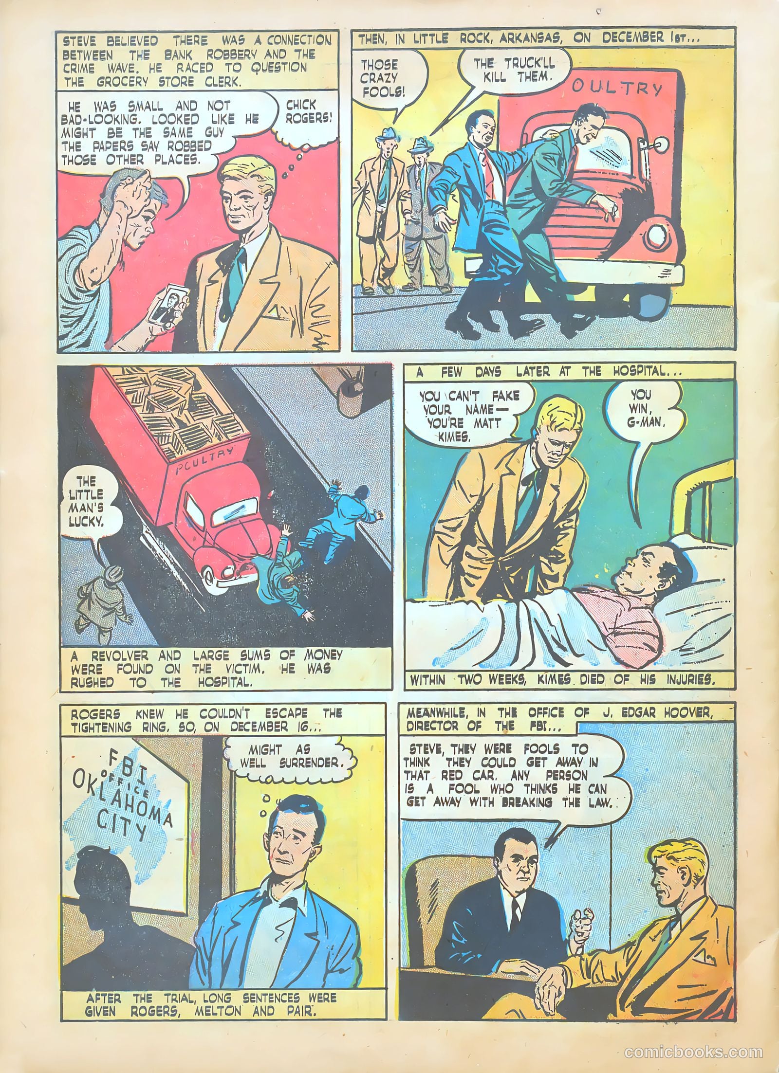 Special Agent #4 (1949) — page 33 of 35