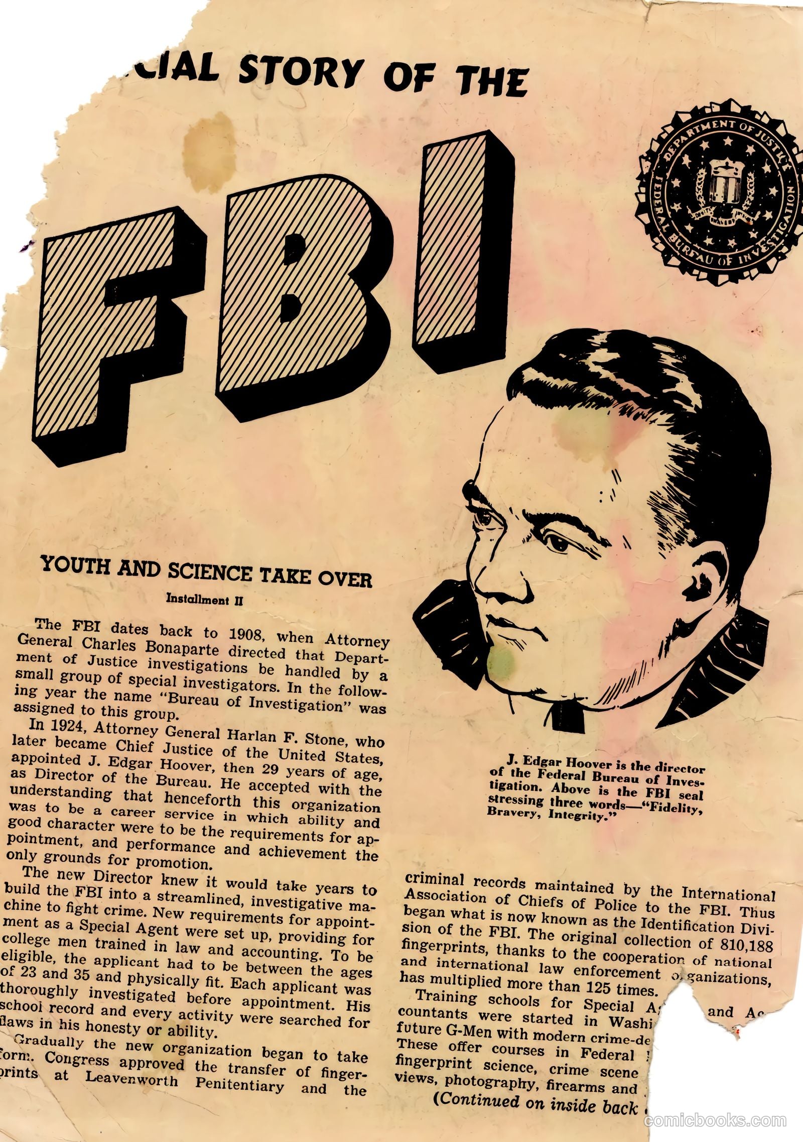 Special Agent #6 (1949) — page 2 of 36
