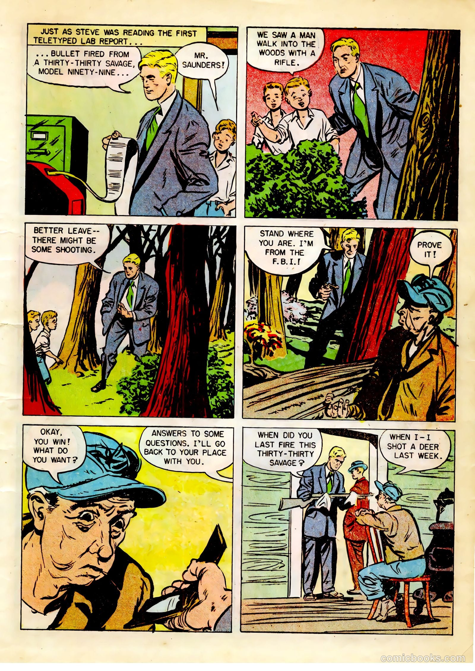 Special Agent #6 (1949) — page 7 of 36