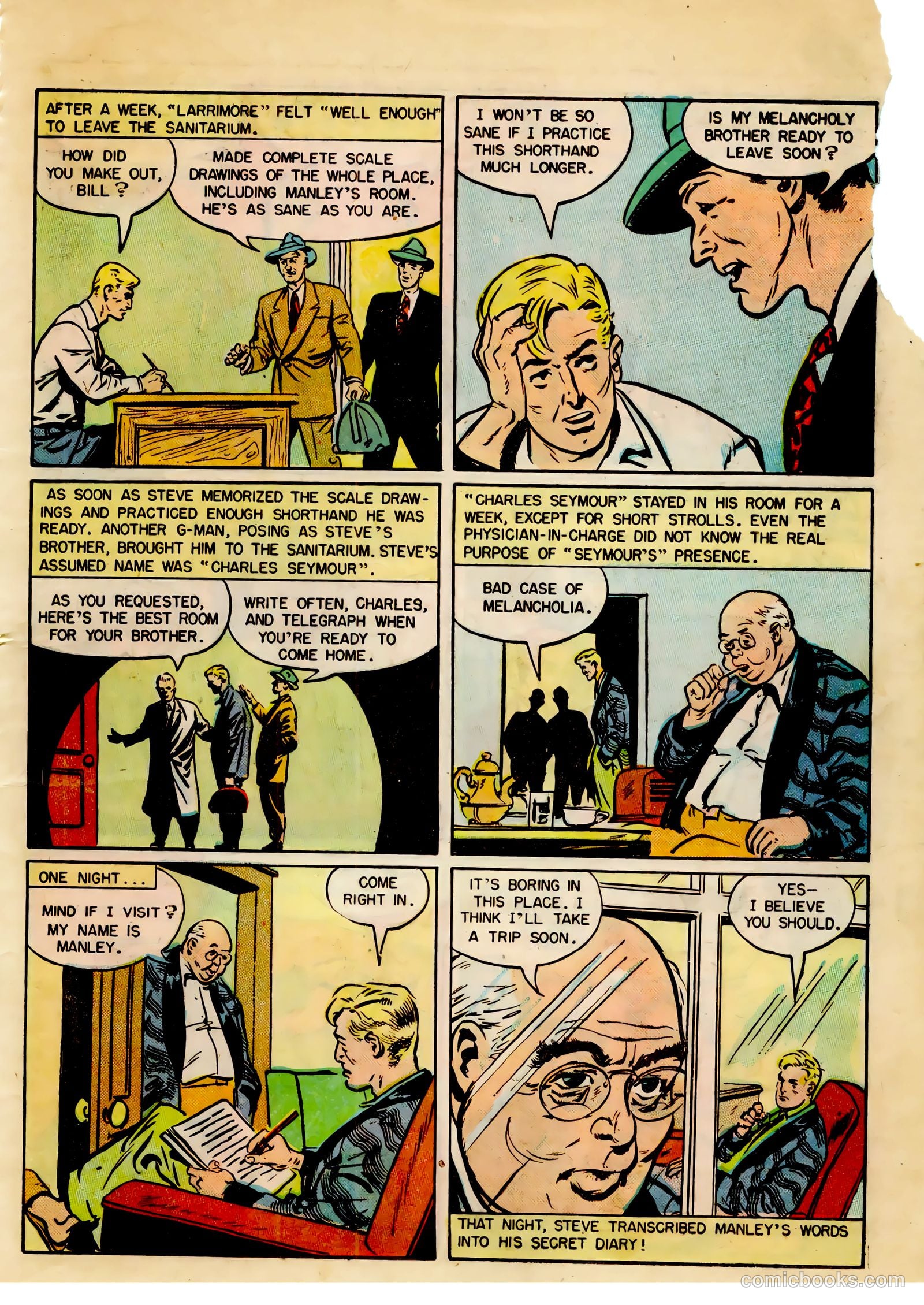Special Agent #6 (1949) — page 23 of 36