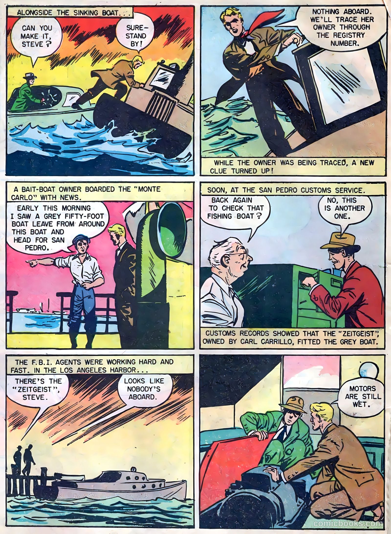 Special Agent #6 (1949) — page 30 of 36