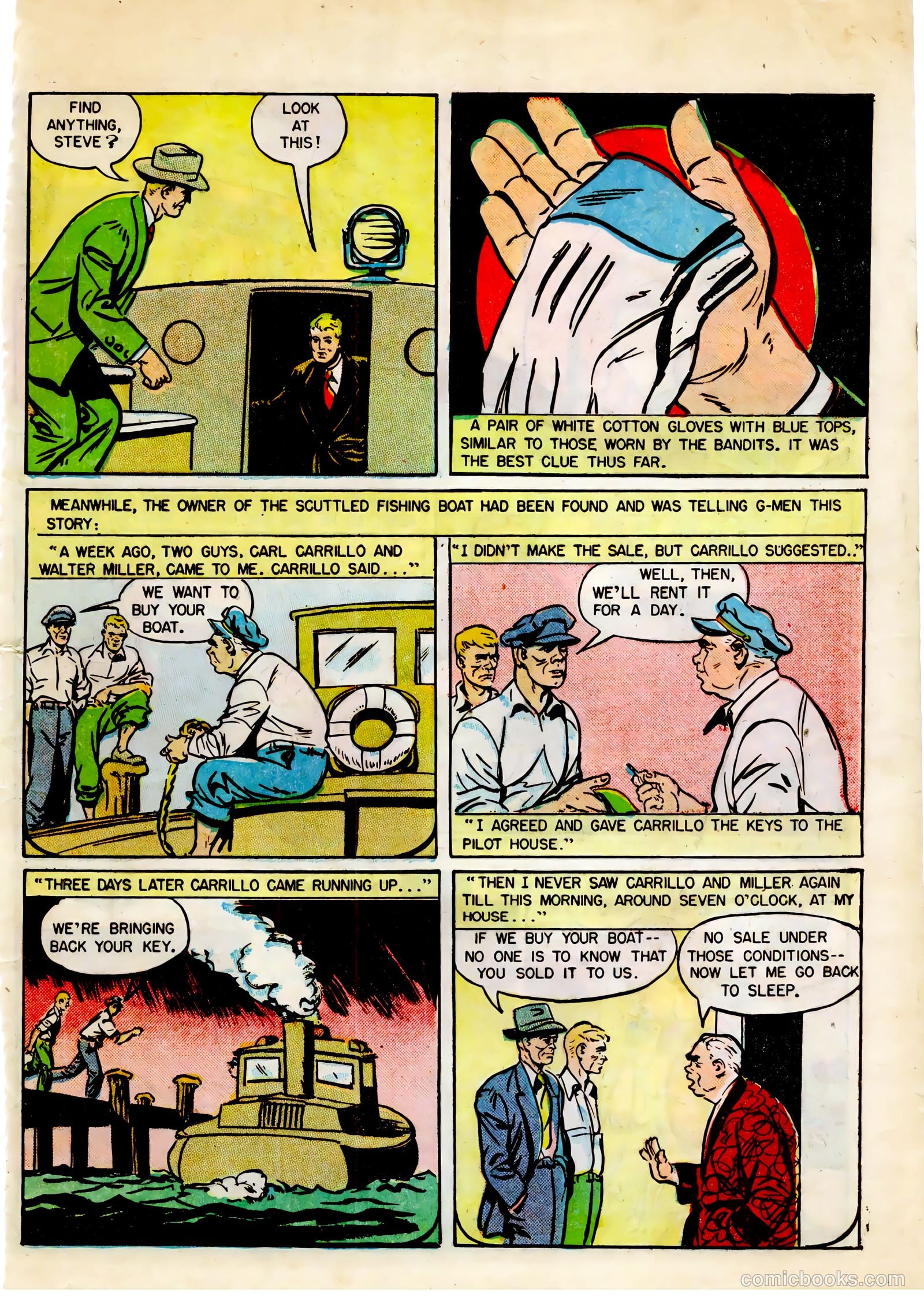 Special Agent #6 (1949) — page 31 of 36