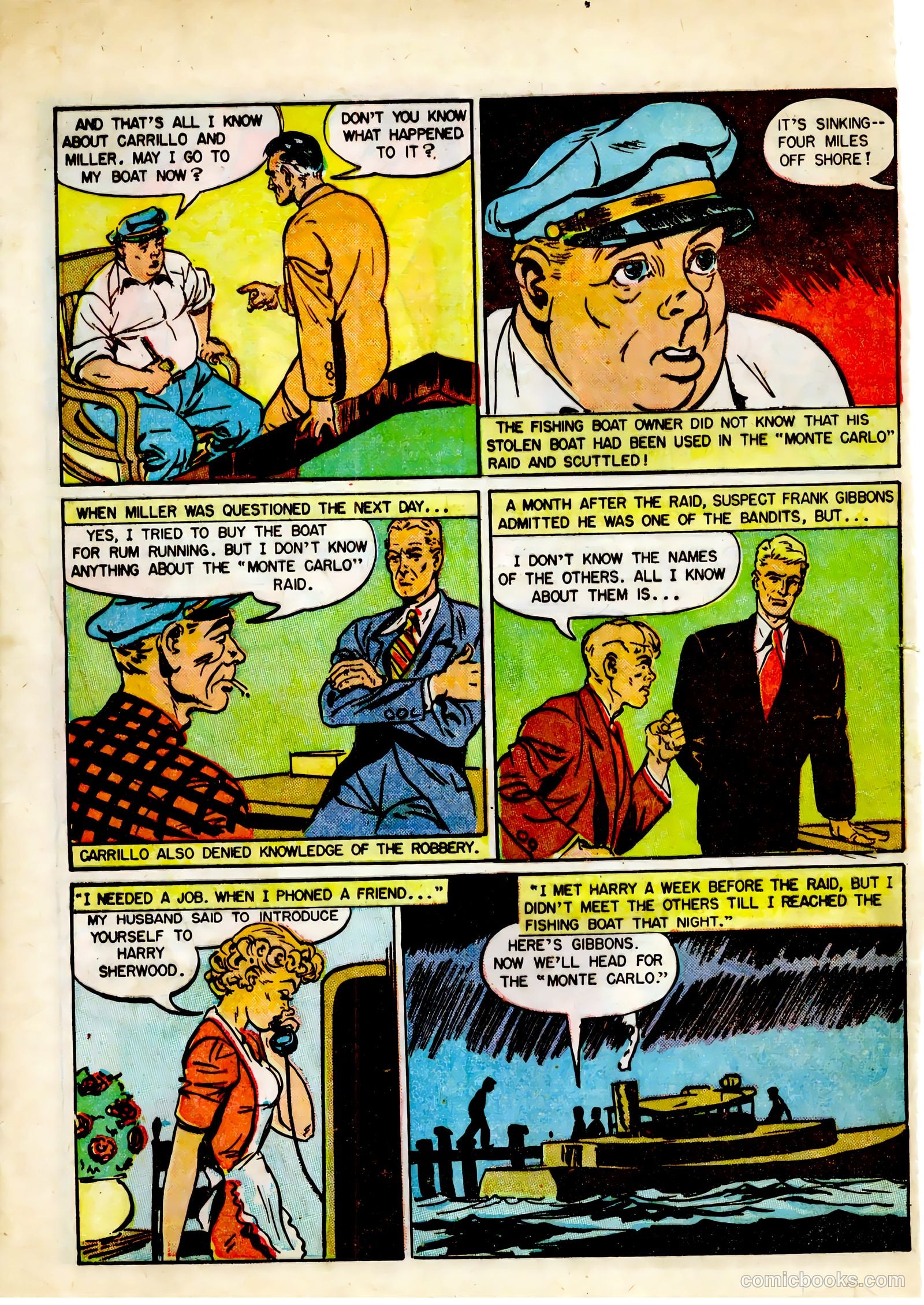 Special Agent #6 (1949) — page 32 of 36