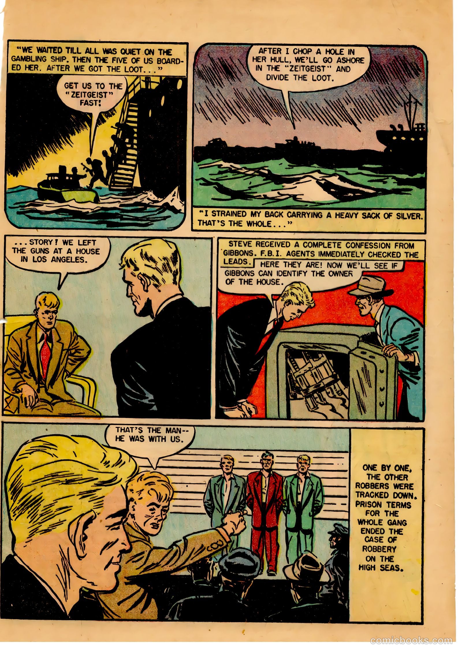 Special Agent #6 (1949) — page 33 of 36