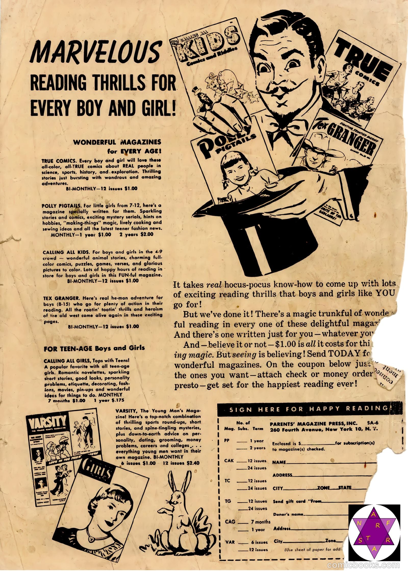 Special Agent #6 (1949) — page 36 of 36