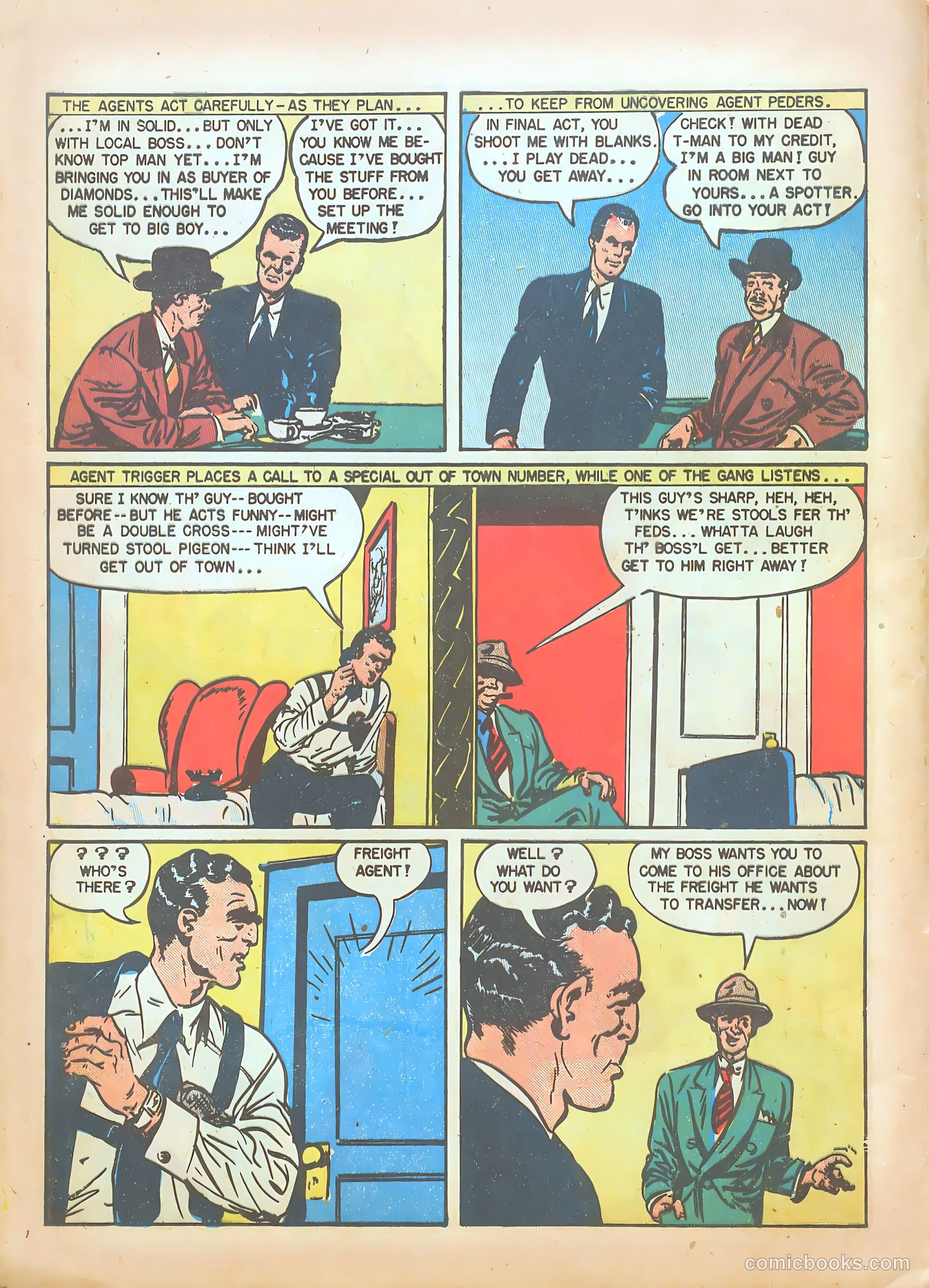 Special Agent #7 (1949) — page 16 of 36