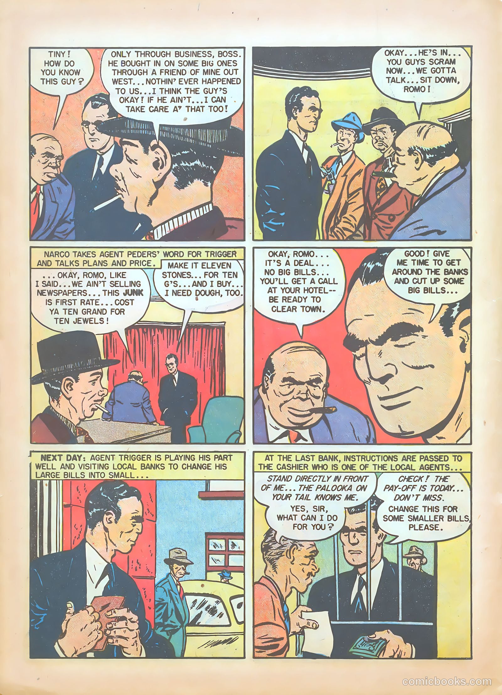 Special Agent #7 (1949) — page 18 of 36