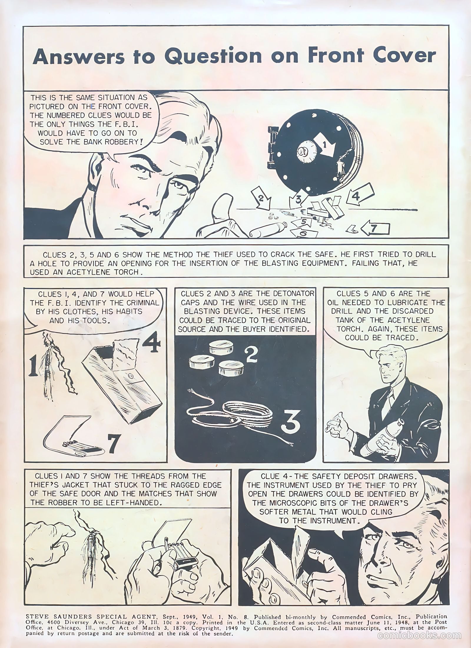 Special Agent #8 (1949) — page 2 of 36