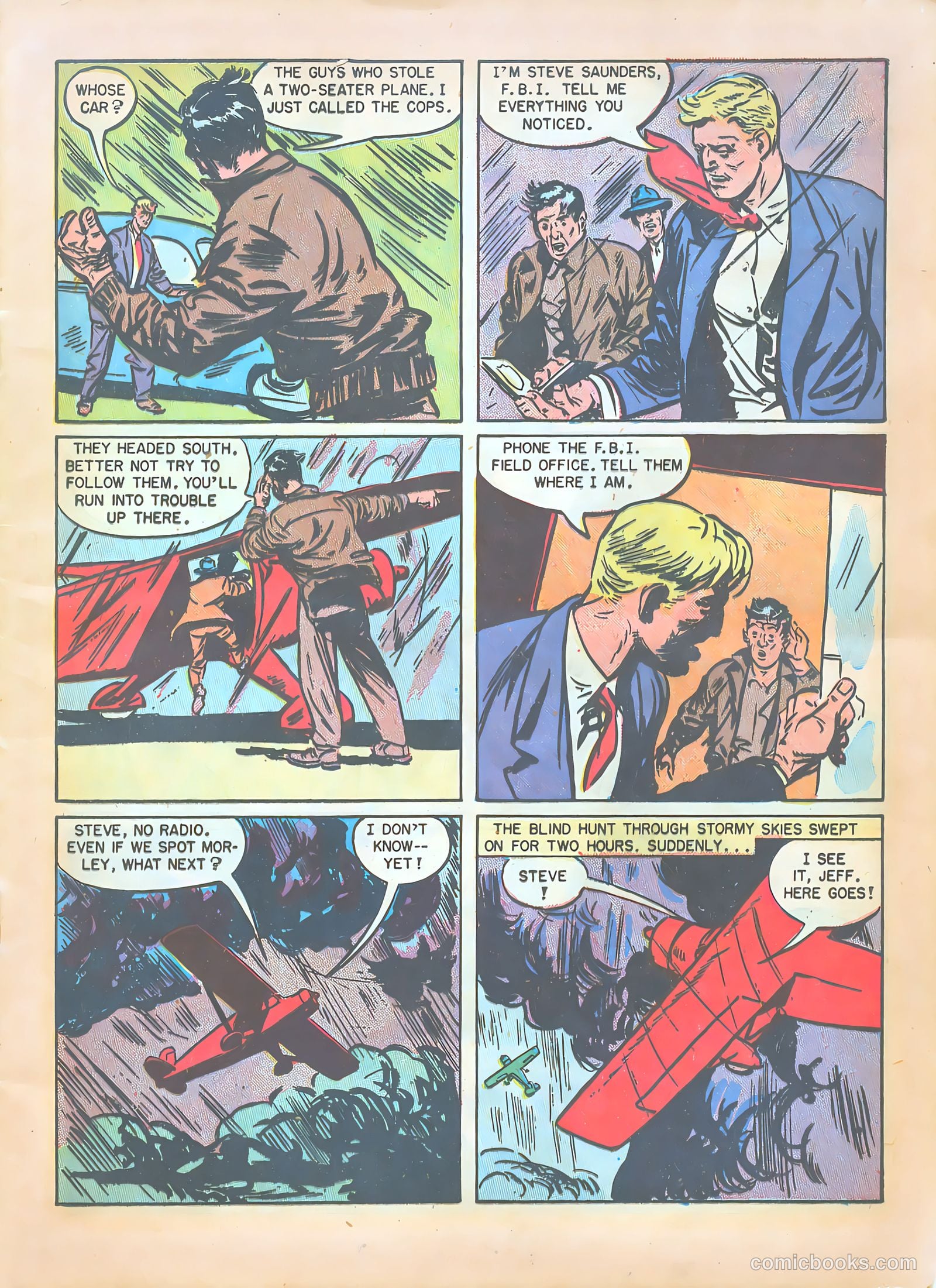 Special Agent #8 (1949) — page 9 of 36