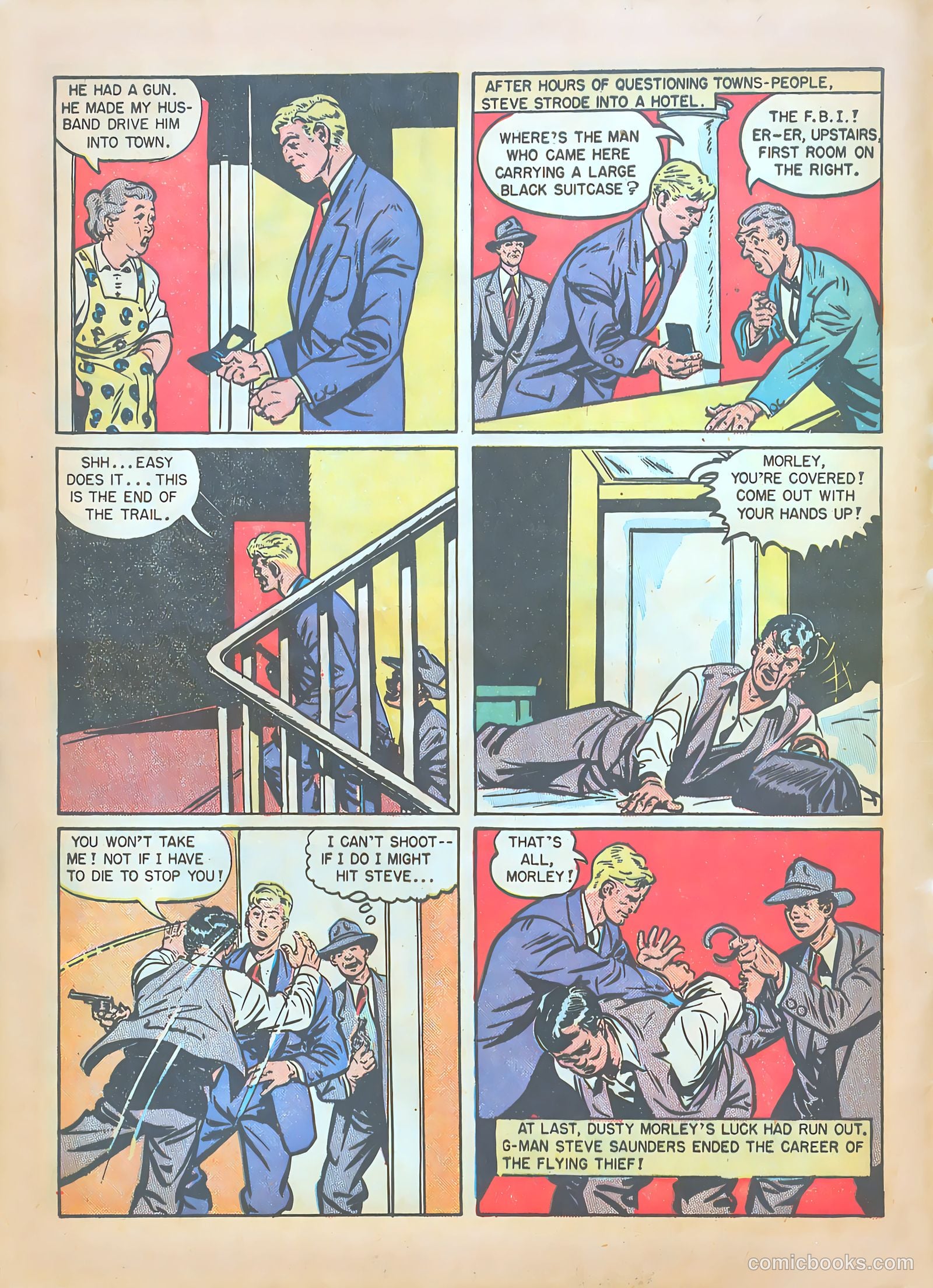 Special Agent #8 (1949) — page 12 of 36