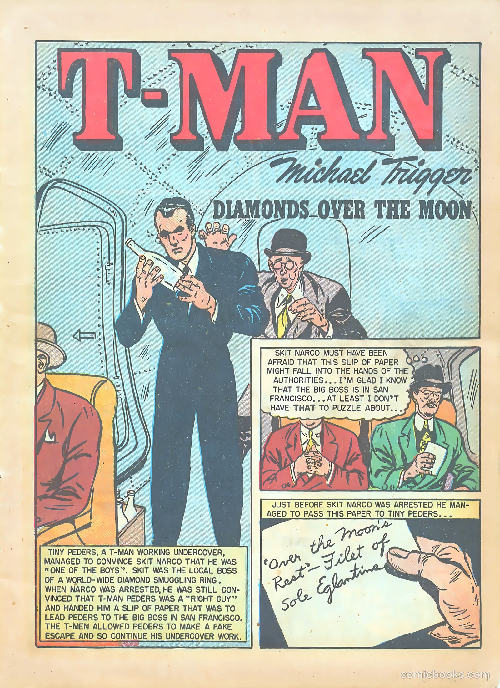 Special Agent #8 (1949) — page 13 of 36