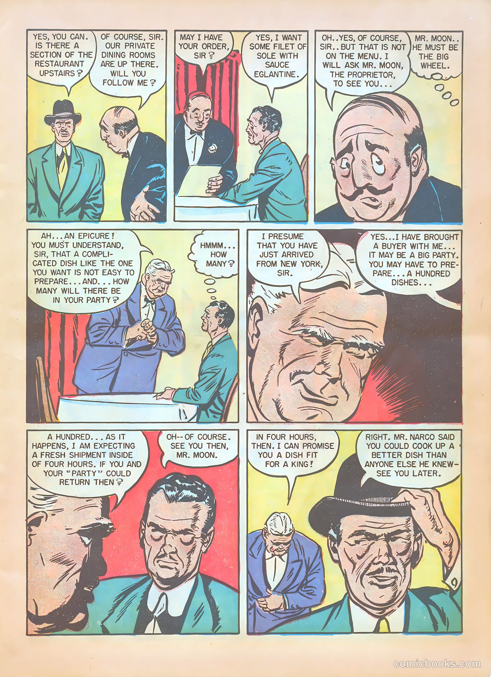 Special Agent #8 (1949) — page 15 of 36