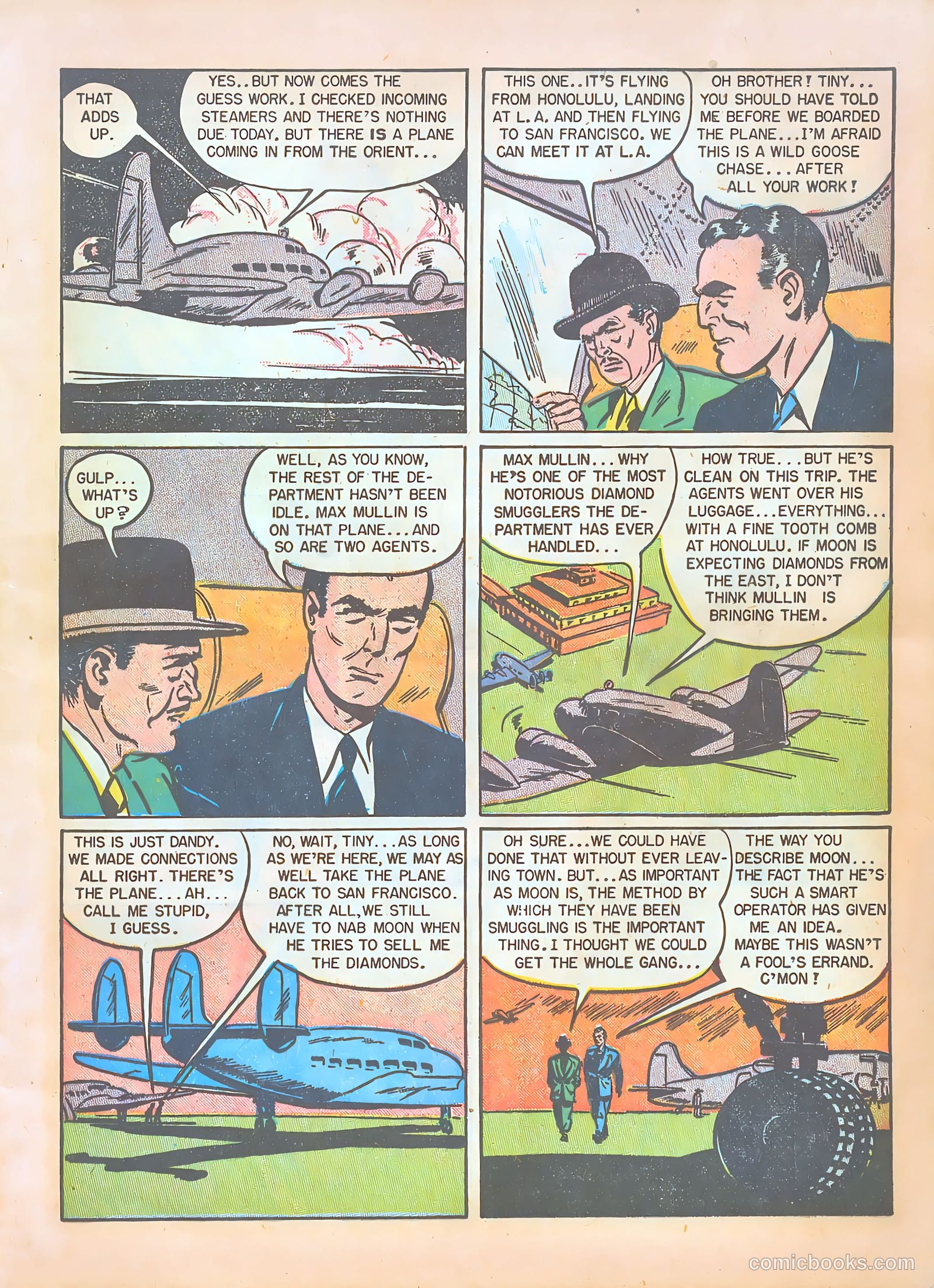 Special Agent #8 (1949) — page 17 of 36