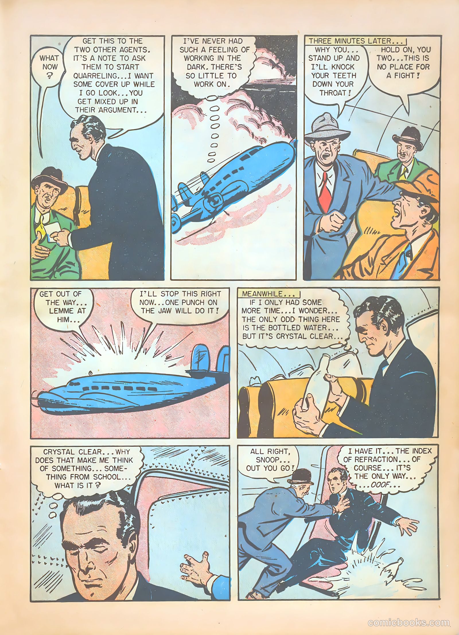 Special Agent #8 (1949) — page 19 of 36