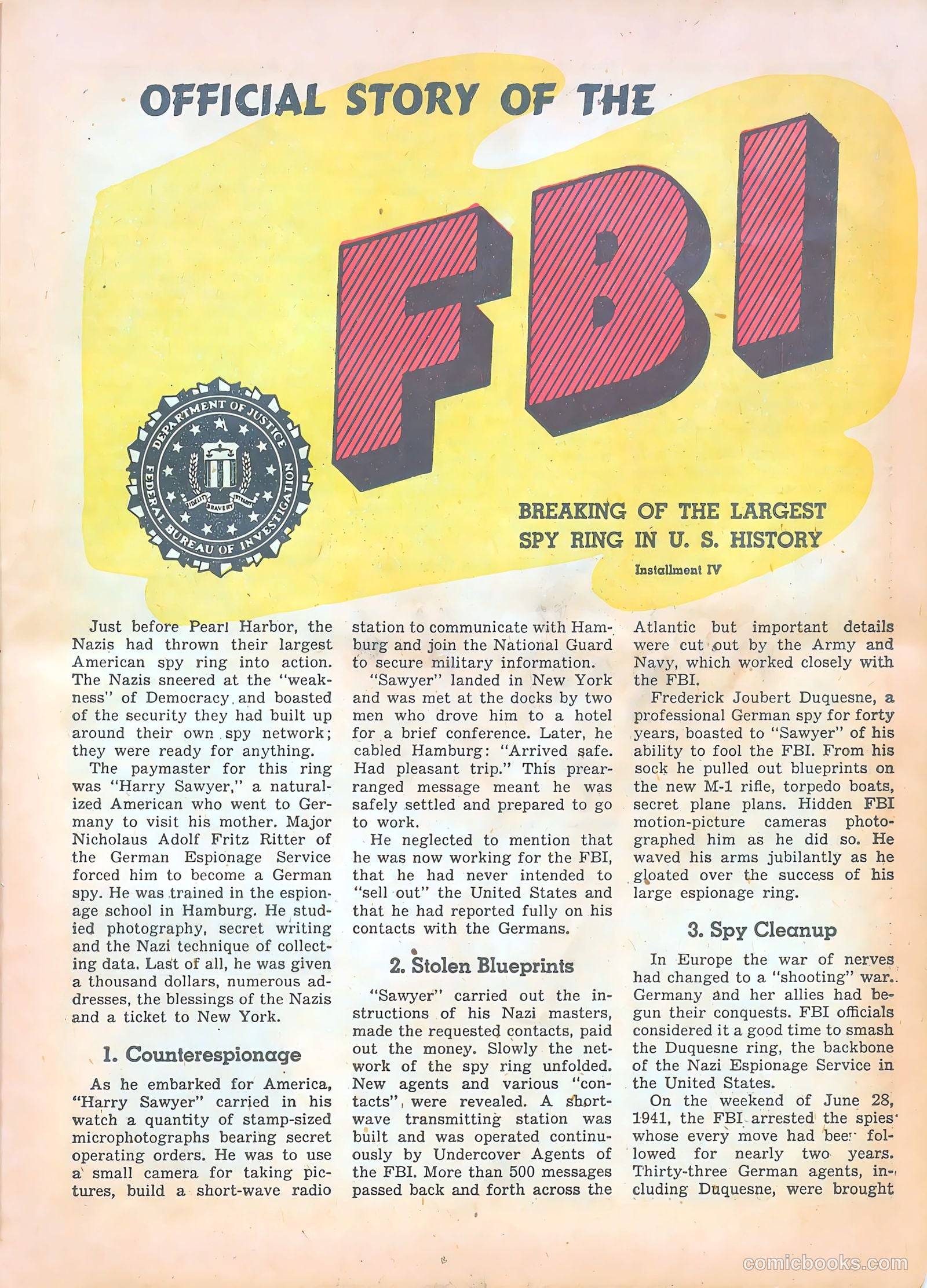 Special Agent #8 (1949) — page 21 of 36
