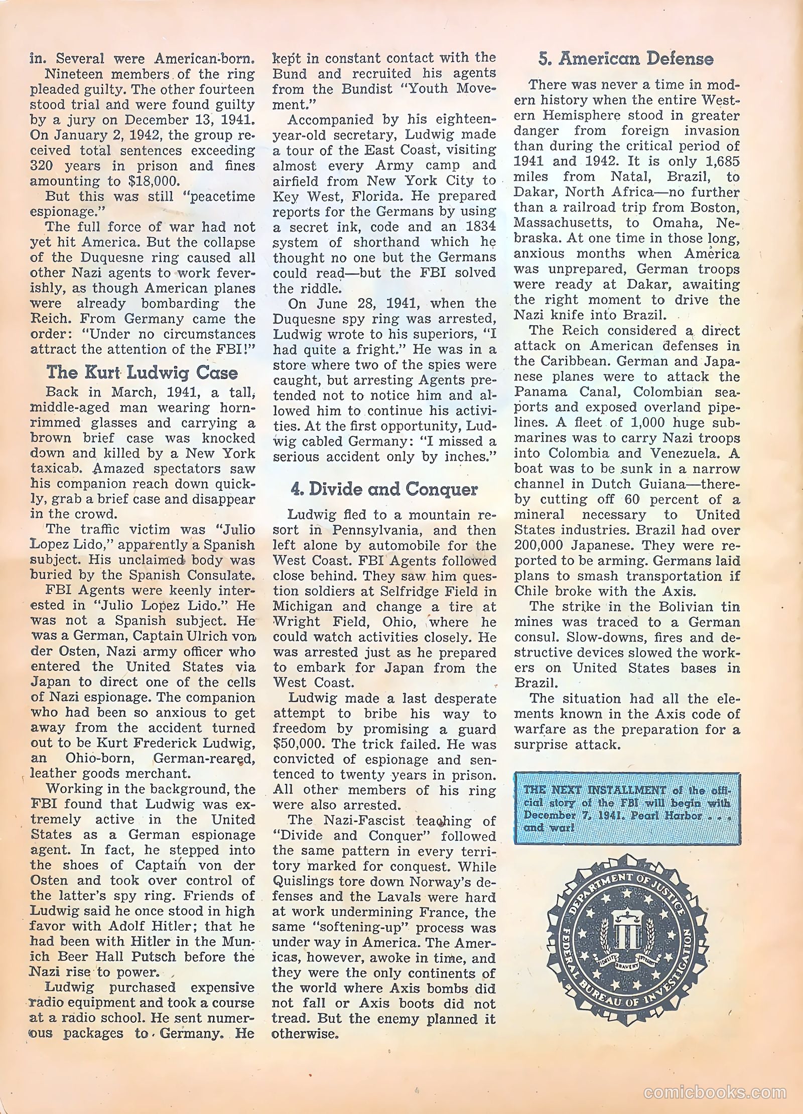 Special Agent #8 (1949) — page 22 of 36