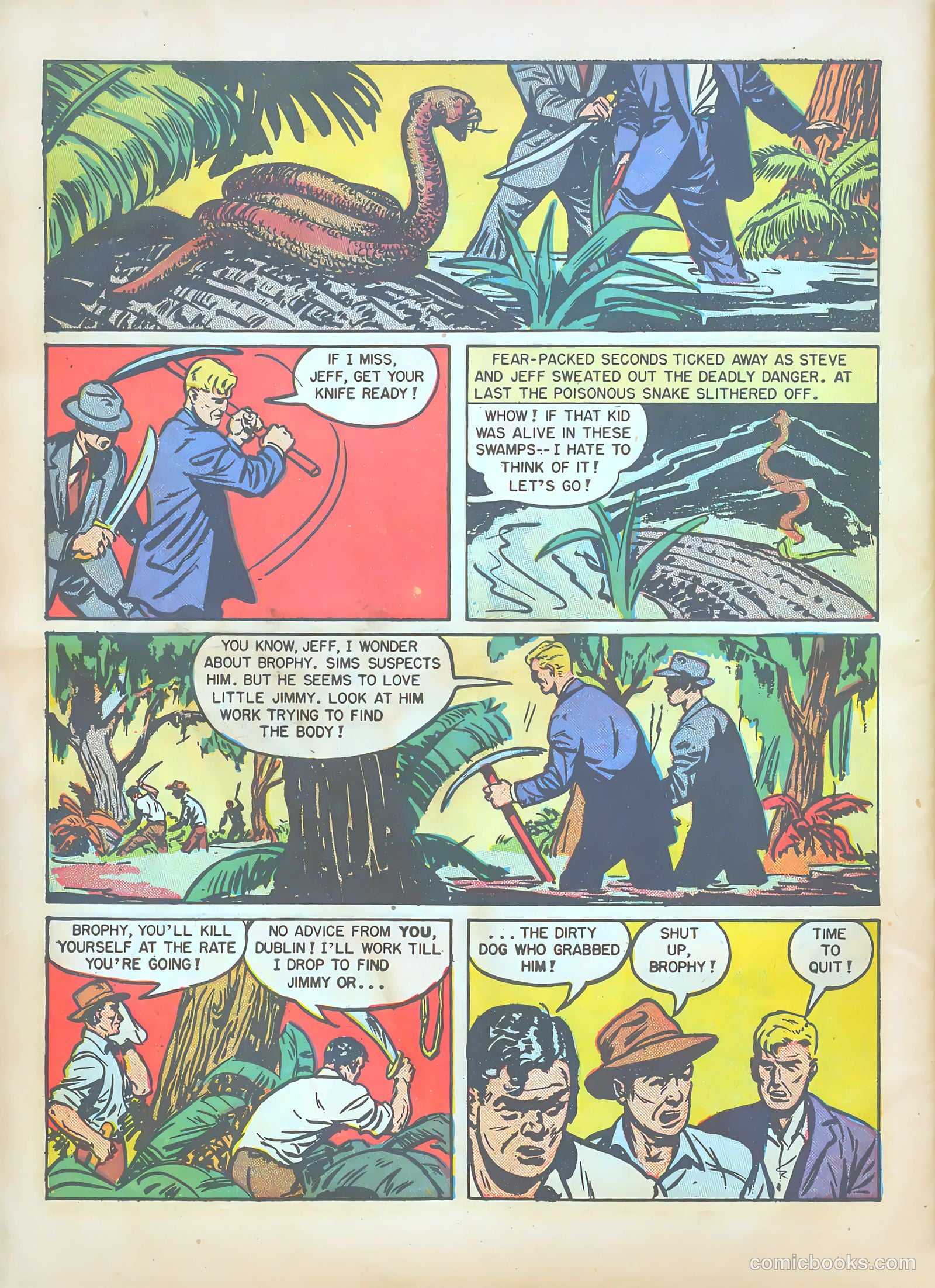 Special Agent #8 (1949) — page 30 of 36