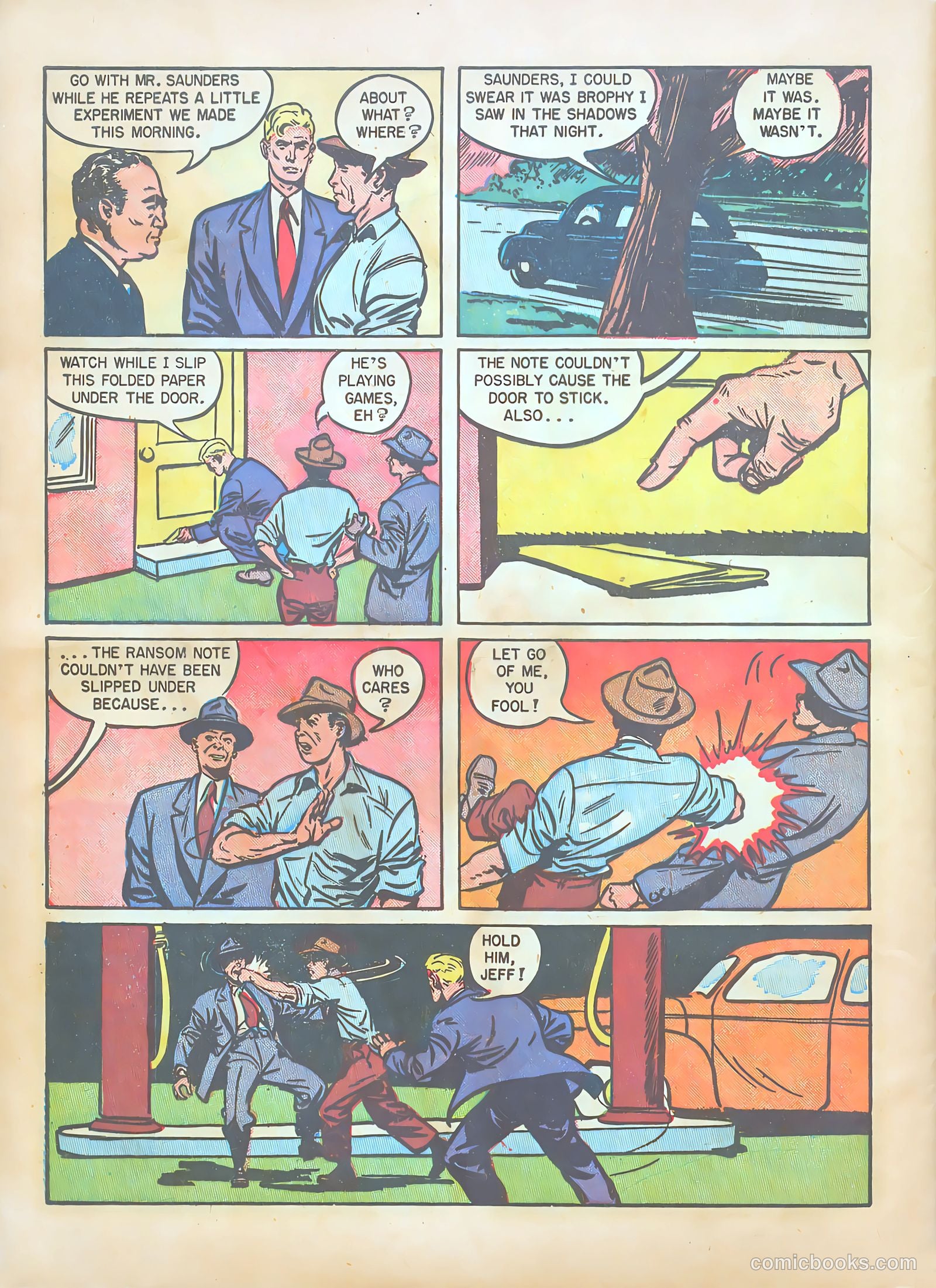 Special Agent #8 (1949) — page 32 of 36