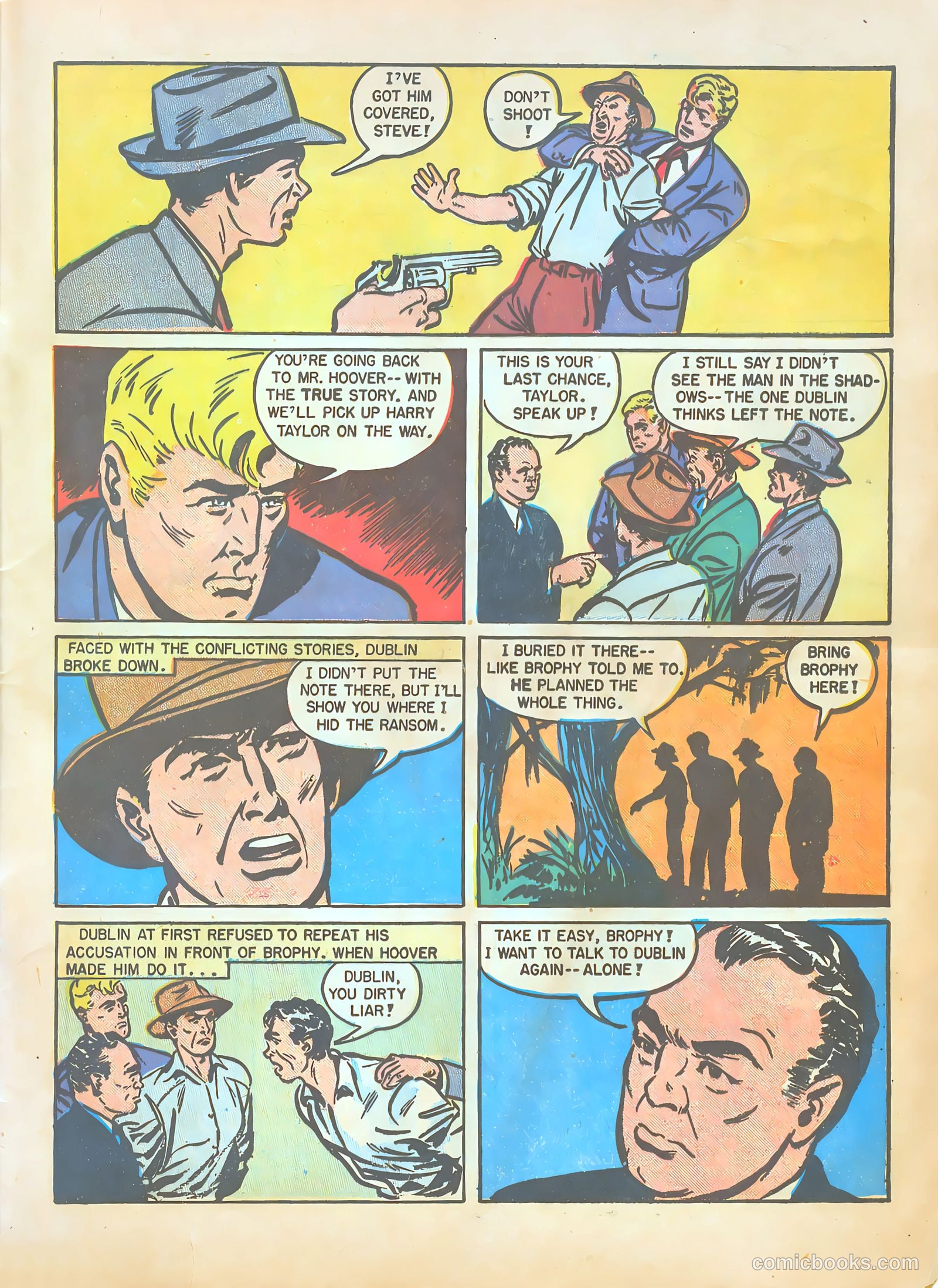 Special Agent #8 (1949) — page 33 of 36