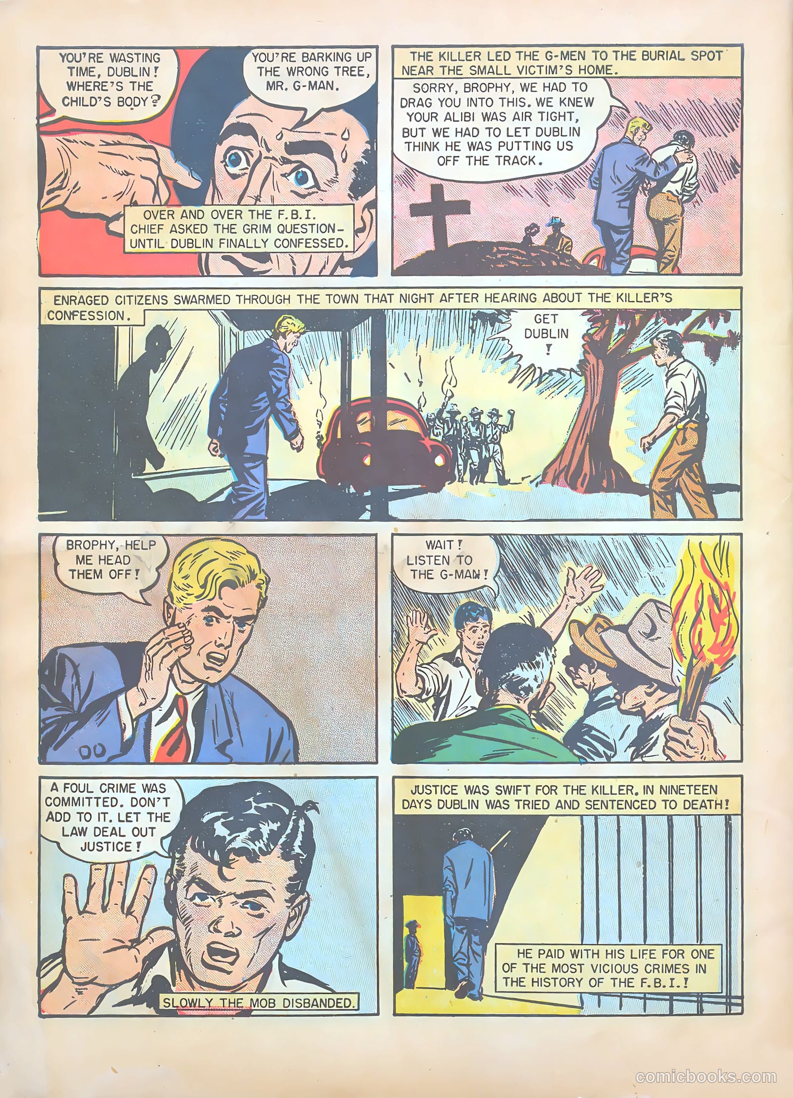 Special Agent #8 (1949) — page 34 of 36