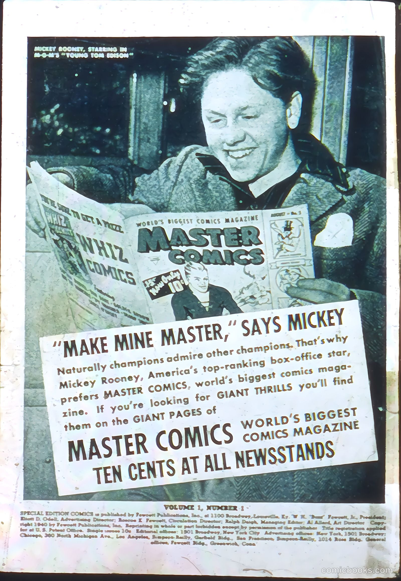 Special Edition Comics #1 (1940) — page 2 of 68