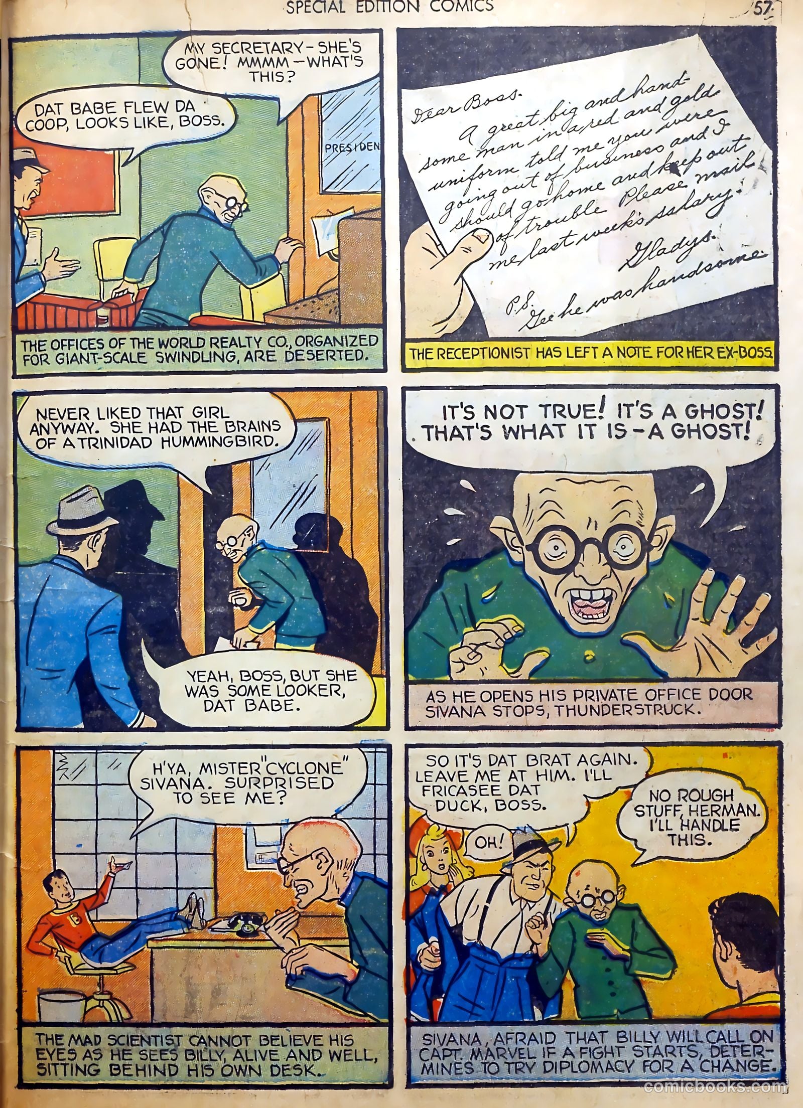 Special Edition Comics #1 (1940) — page 59 of 68