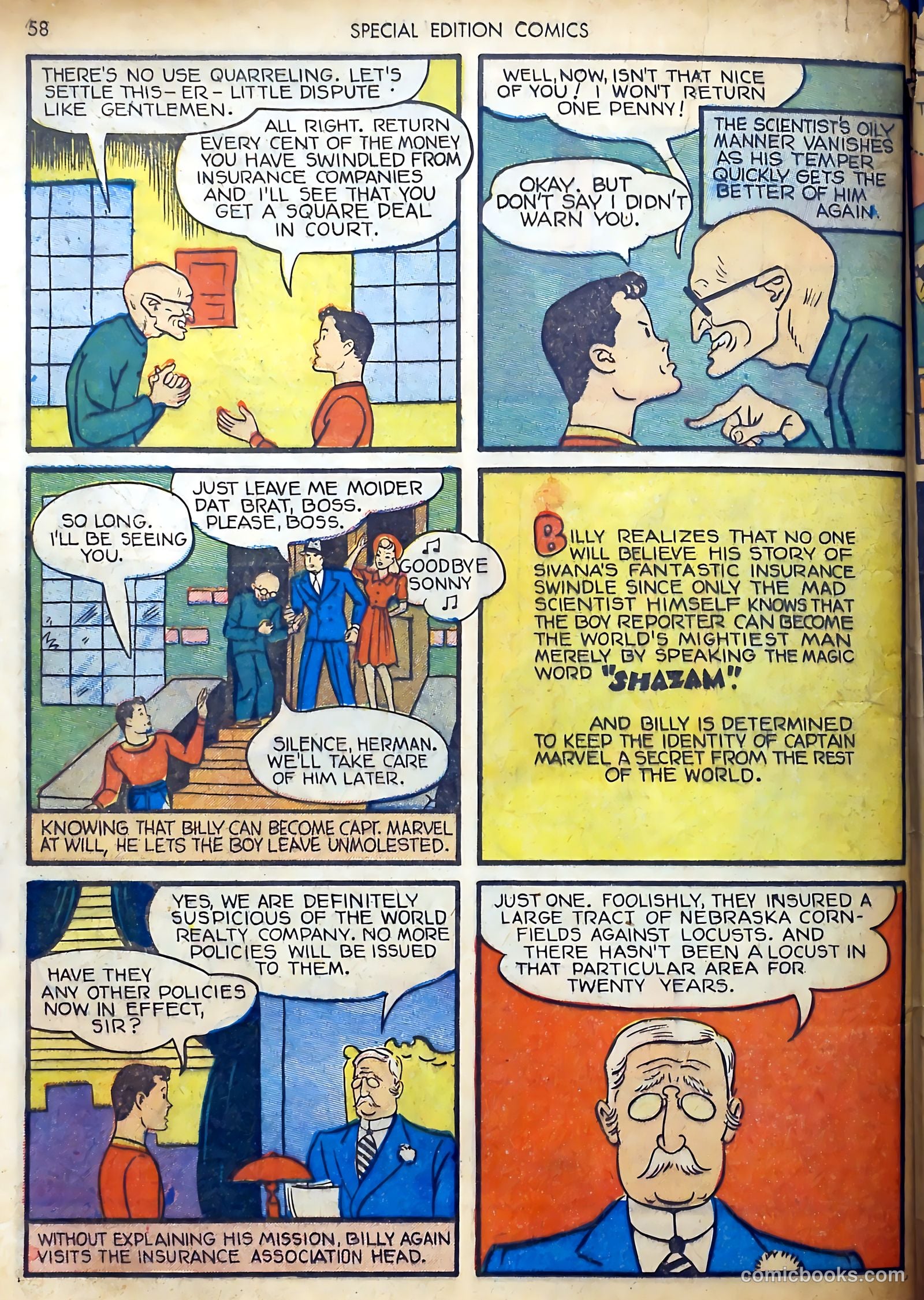 Special Edition Comics #1 (1940) — page 60 of 68