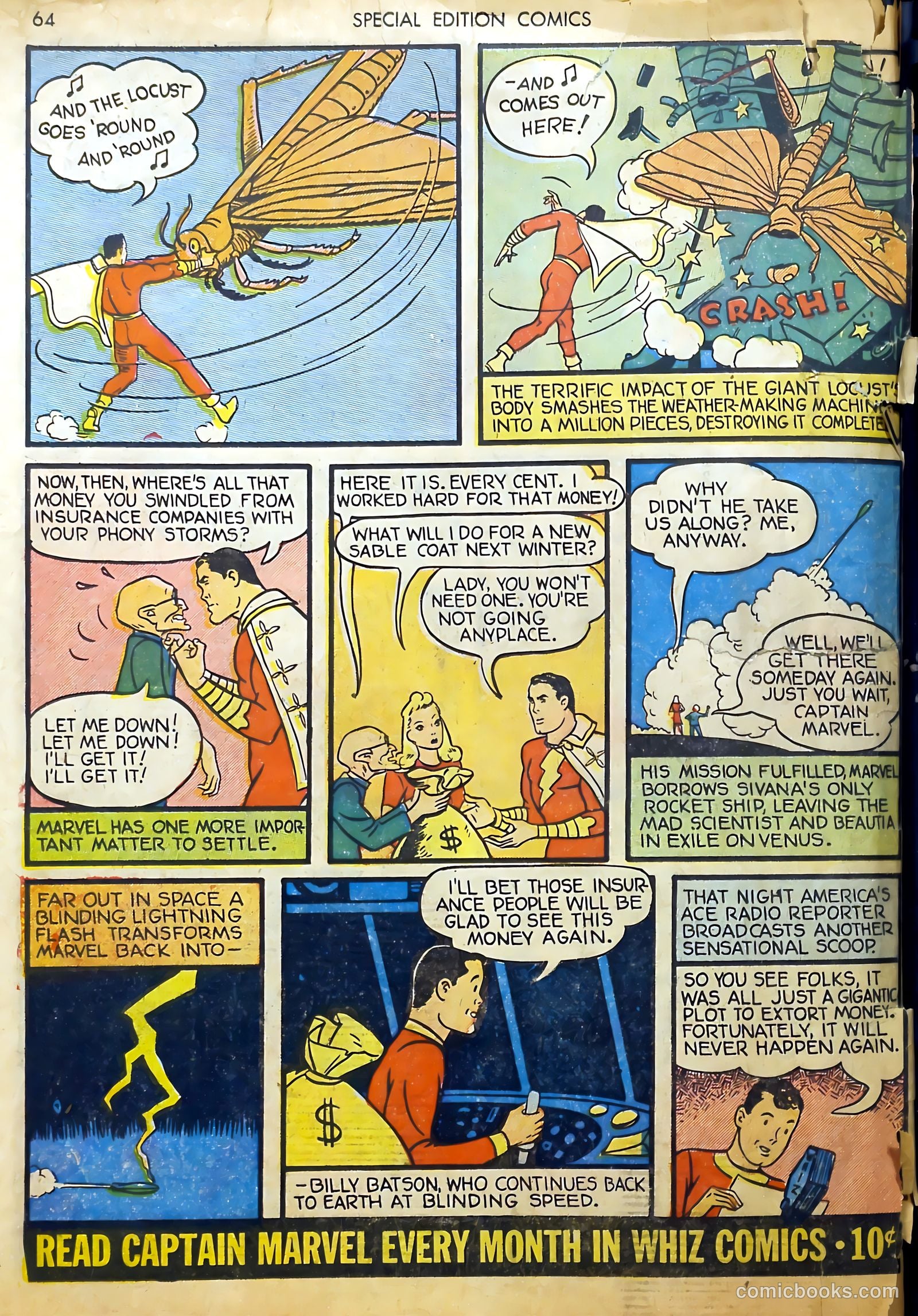 Special Edition Comics #1 (1940) — page 66 of 68