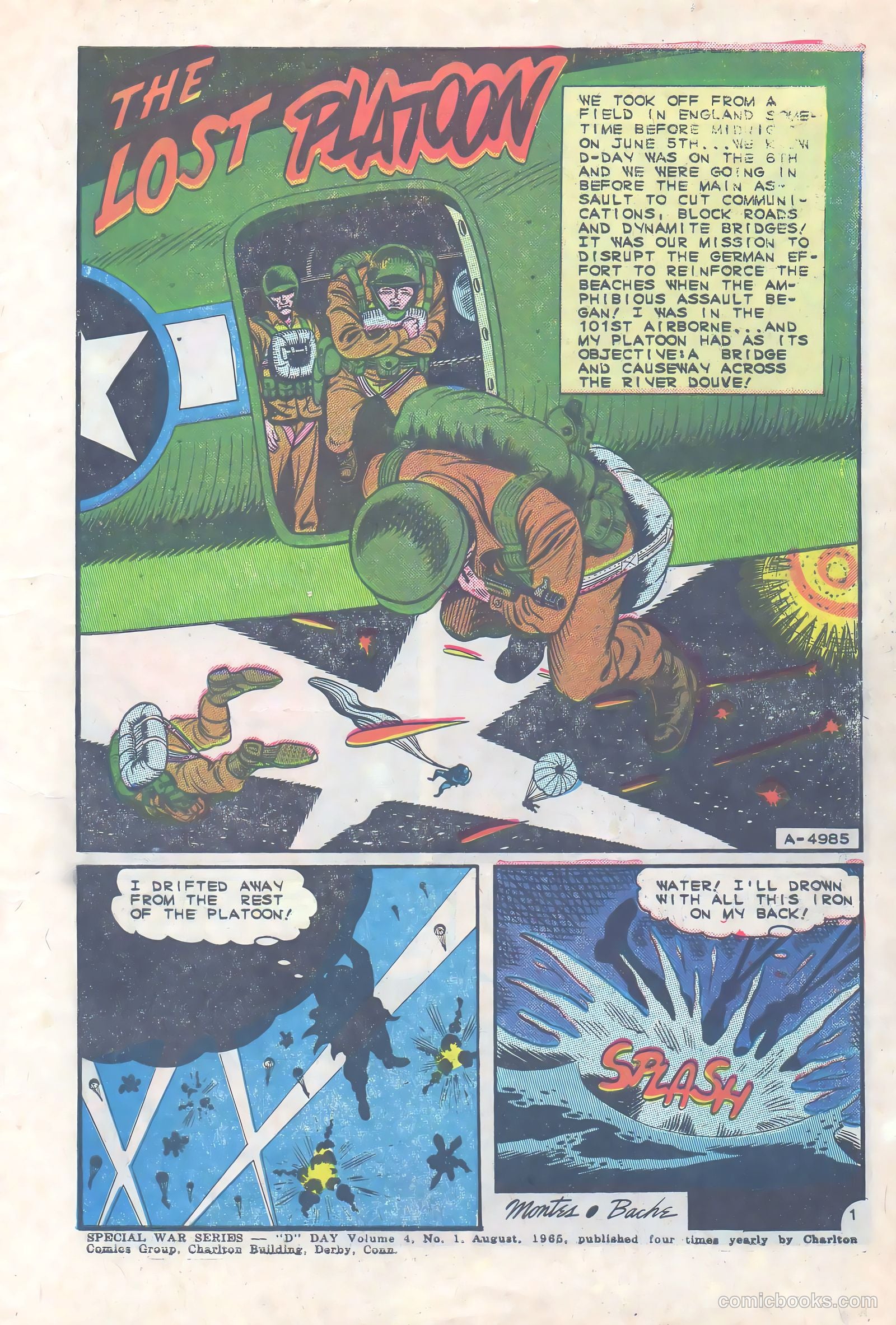 Special War Series #1 (1965) — page 3 of 36